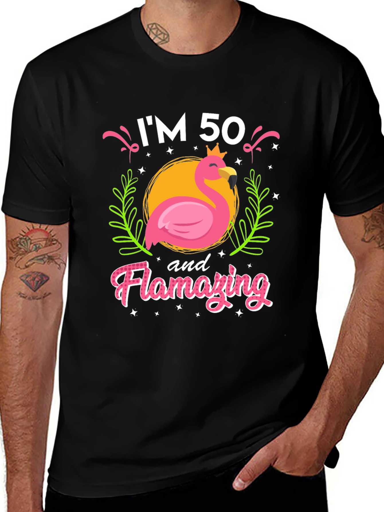Variant 30 of I'm 50 and Flamazing T-Shirt
