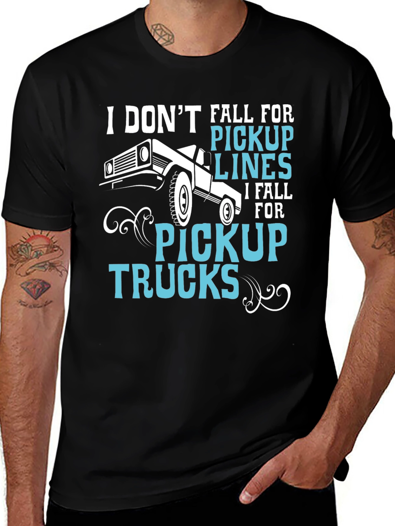 Variant 28 of Funny Pickup Truck T-Shirt