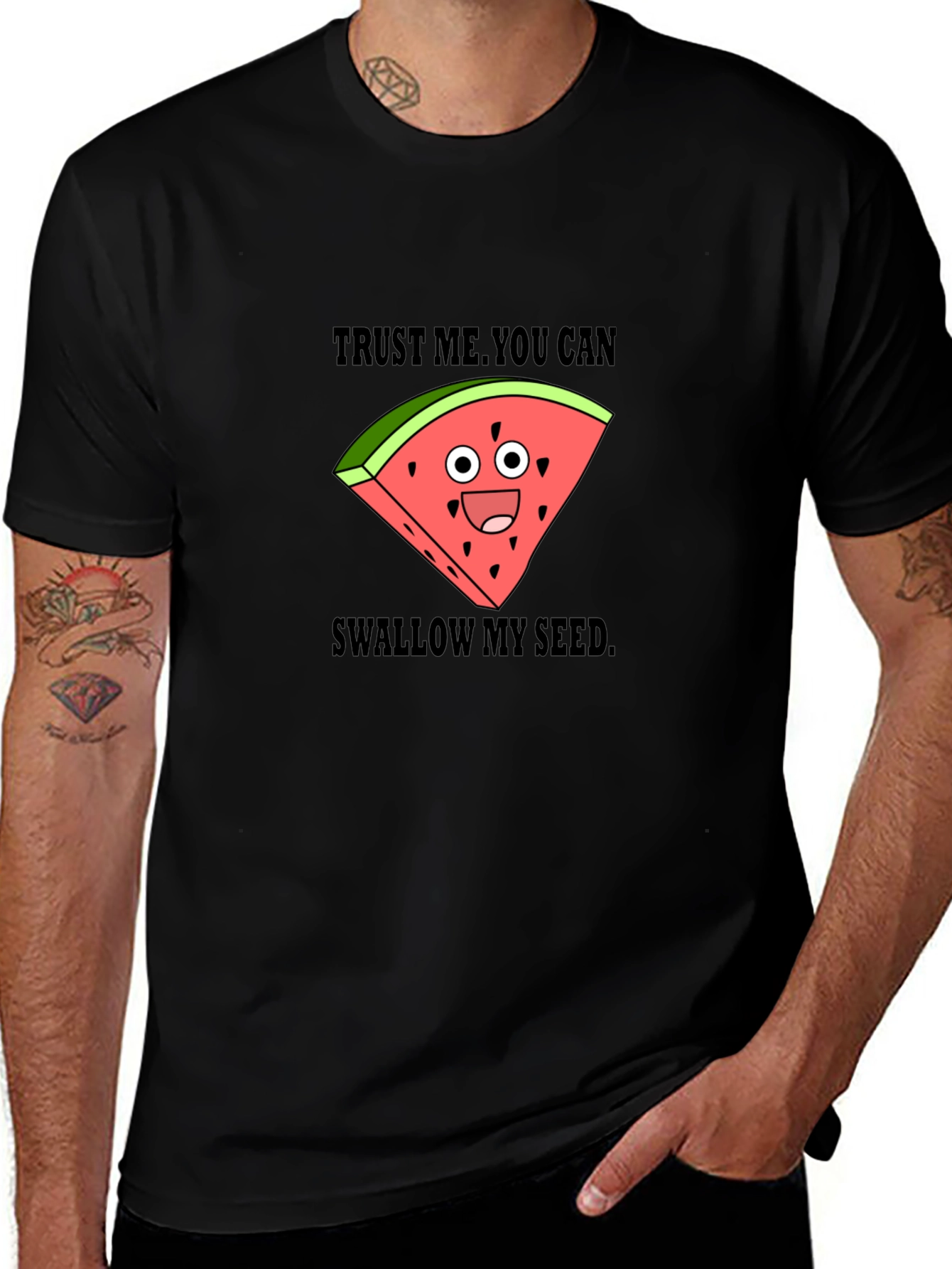 Funny Watermelon Seed T-Shirt