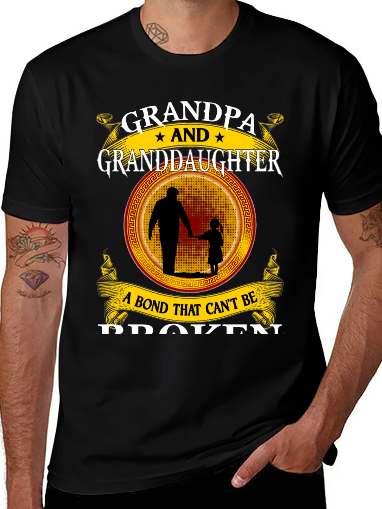 Variant 4 of Grandpa & Granddaughter Bond T-Shirt