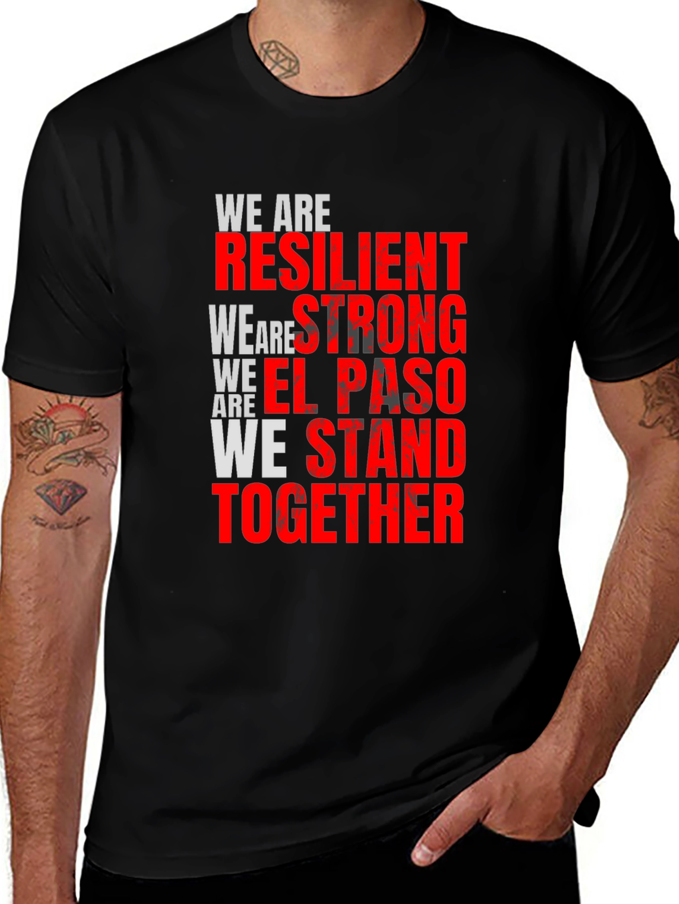 Variant 23 of Resilient El Paso T-Shirt - Stand Together