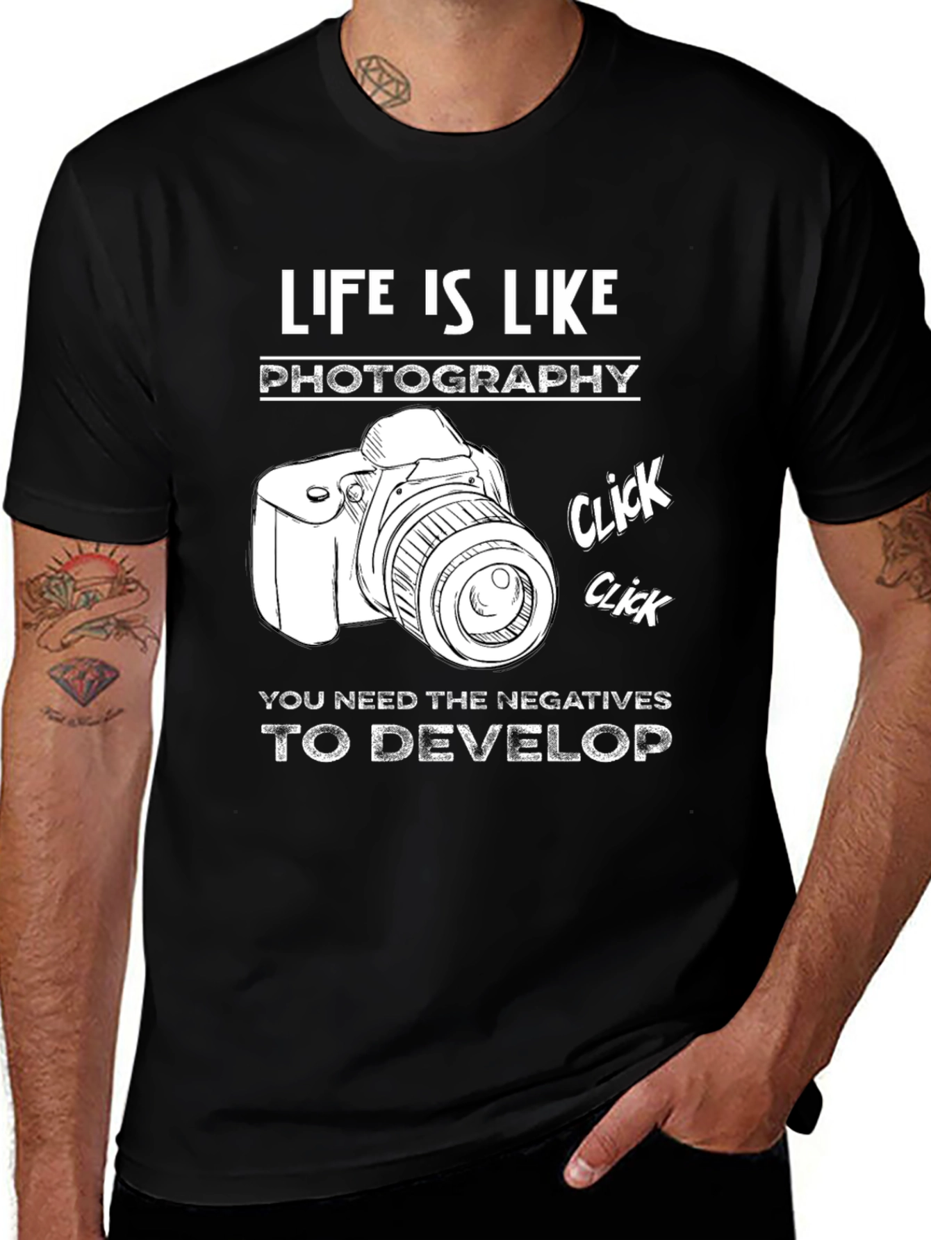 Variant 17 of Photography Life T-Shirt - Develop the Negatives