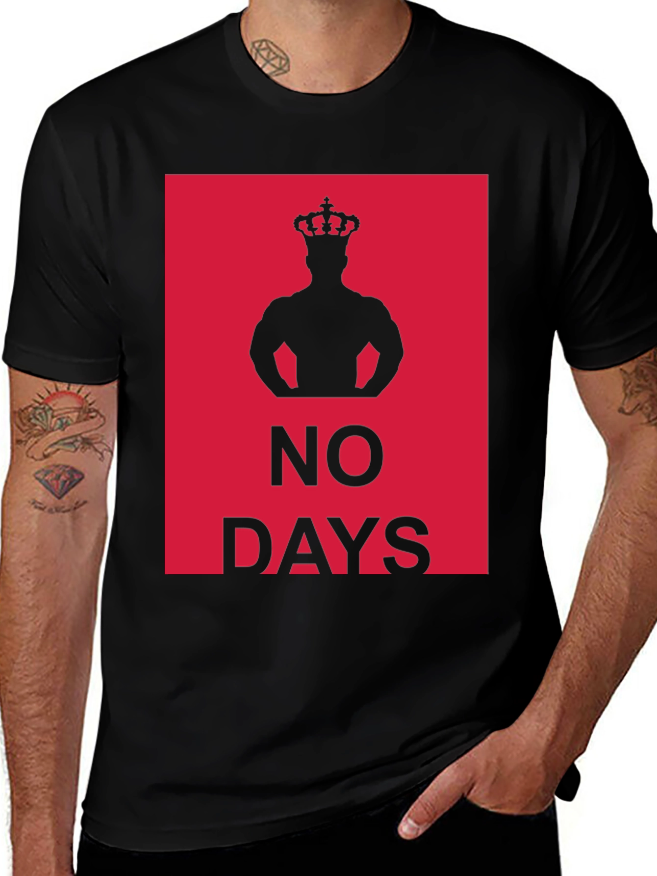Variant 24 of No Days Off Gym T-Shirt