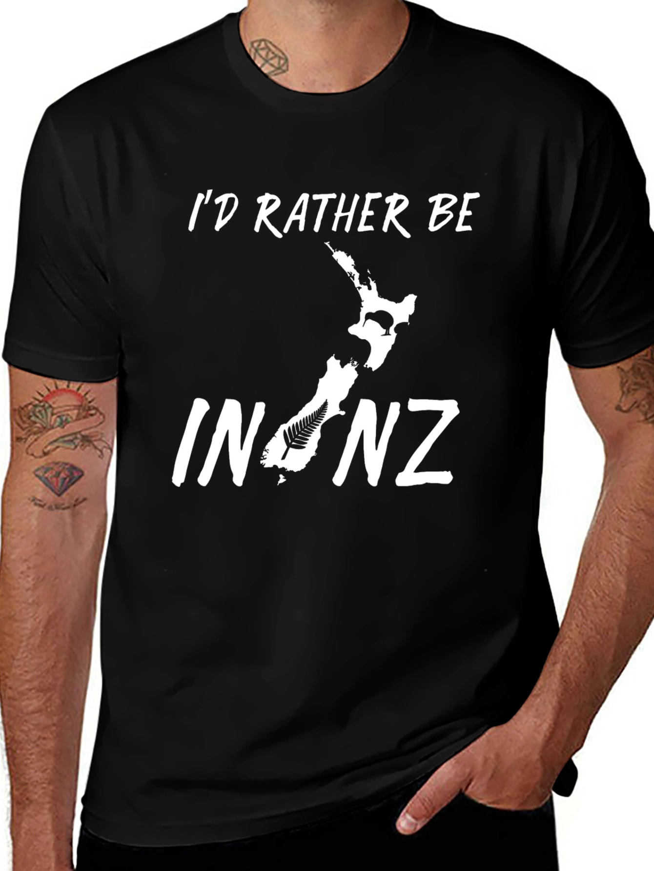 I'd Rather Be in NZ T-Shirt
