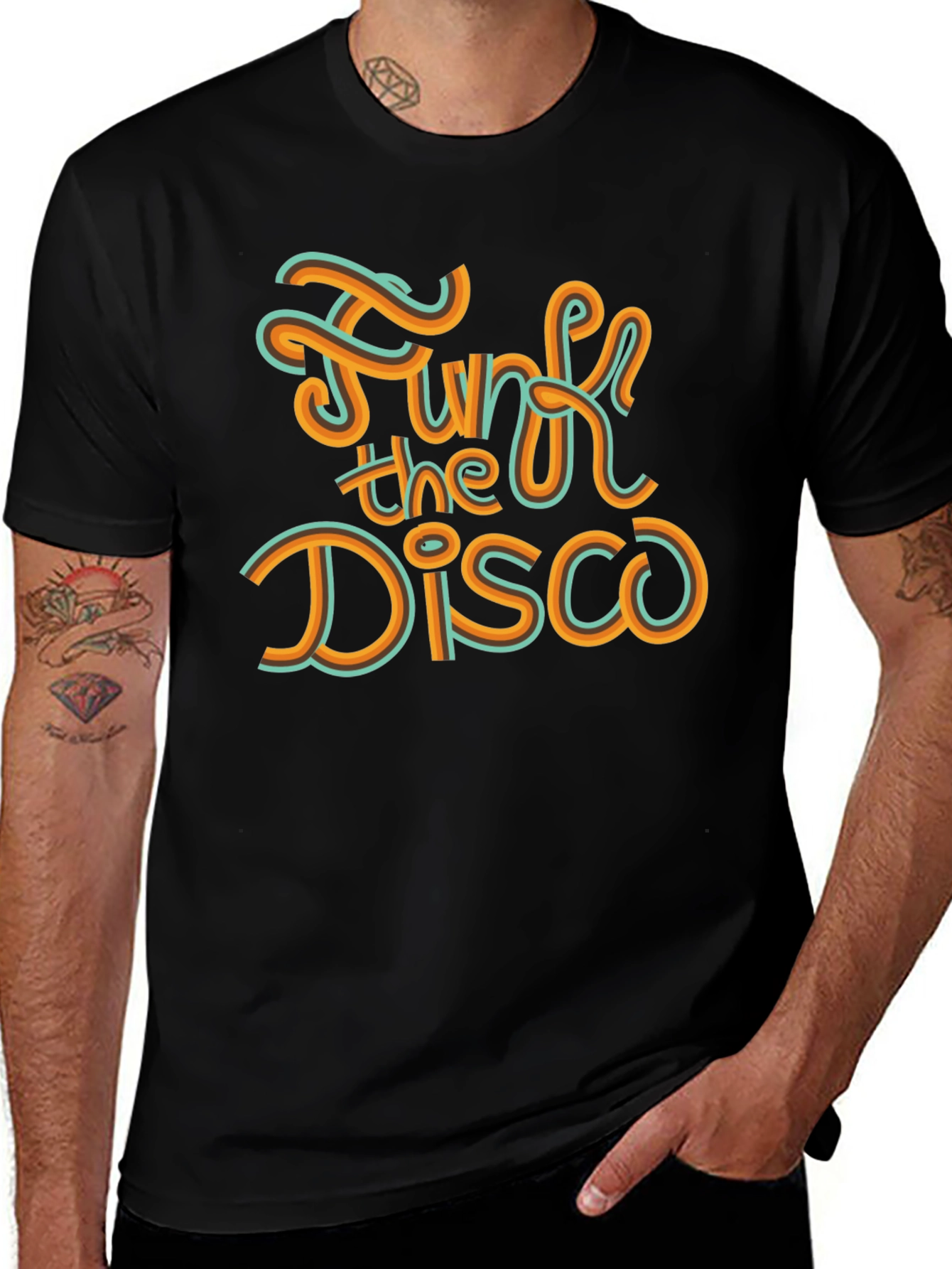 Variant 20 of Funk the Disco Retro T-Shirt