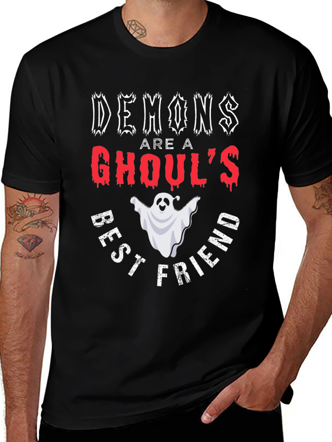Demons Ghoul's Best Friend Halloween T-Shirt