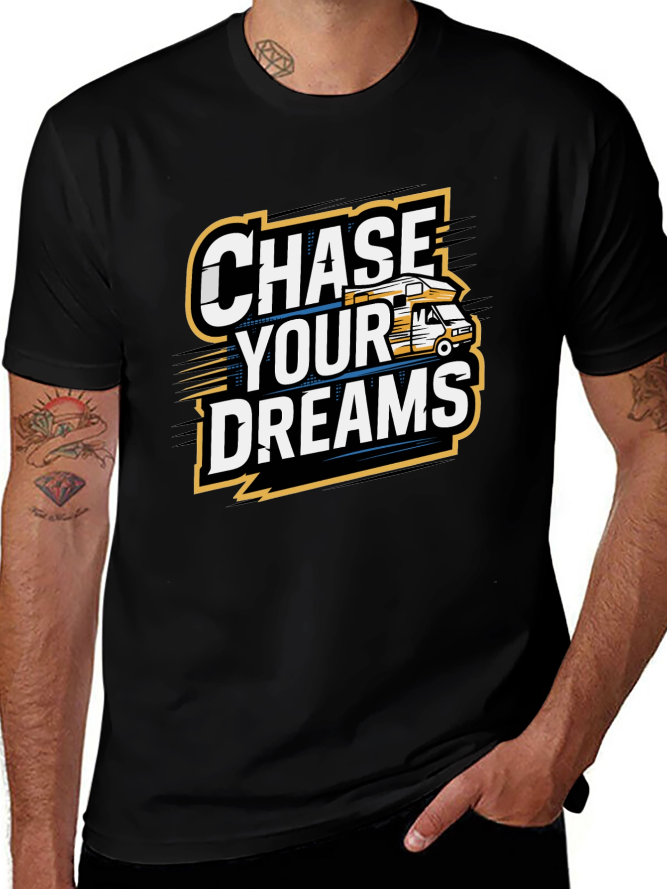 Variant 25 of Chase Your Dreams T-Shirt - Adventure Ready Tee