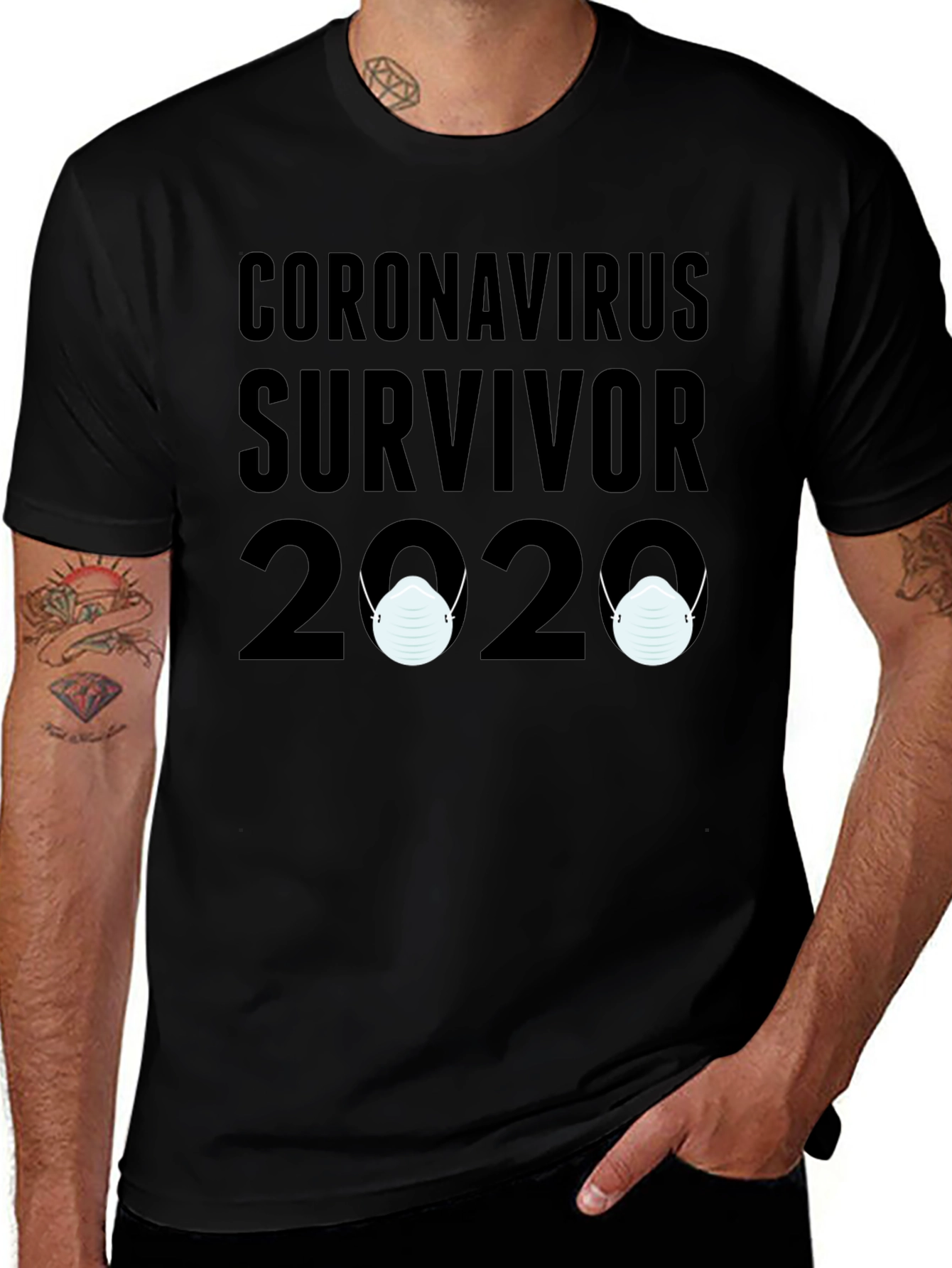 Variant 26 of Coronavirus Survivor 2020 T-Shirt