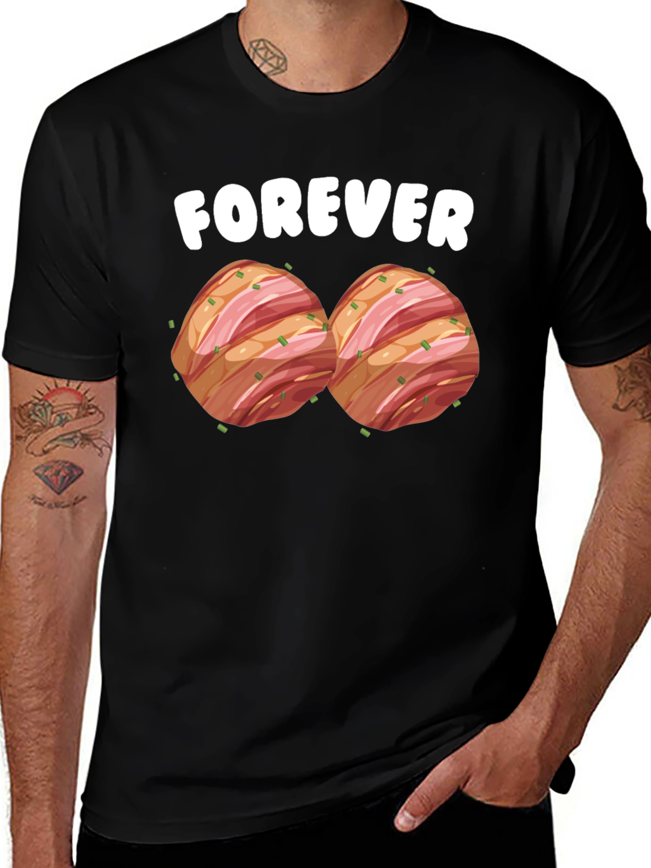 Variant 11 of Forever Balls Humor Graphic Tee - Funny Gift