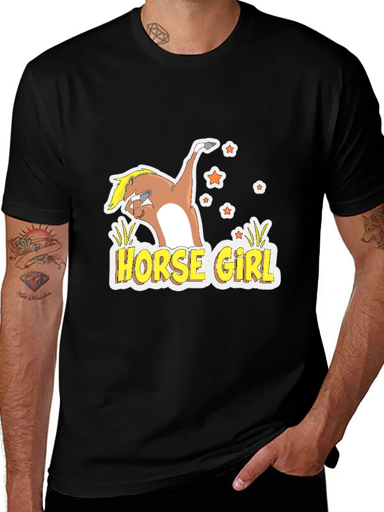 Horse Girl Graphic Tee - Unisex Short Sleeve T-Shirt