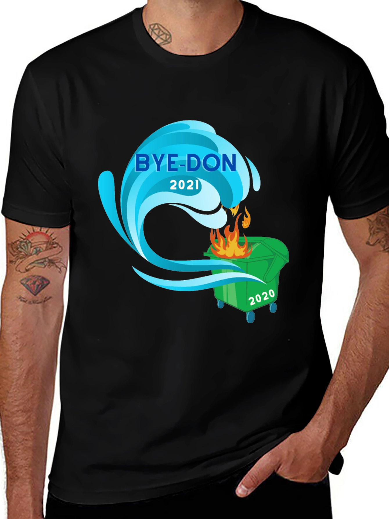 Variant 14 of Bye-Don 2021 Political T-Shirt