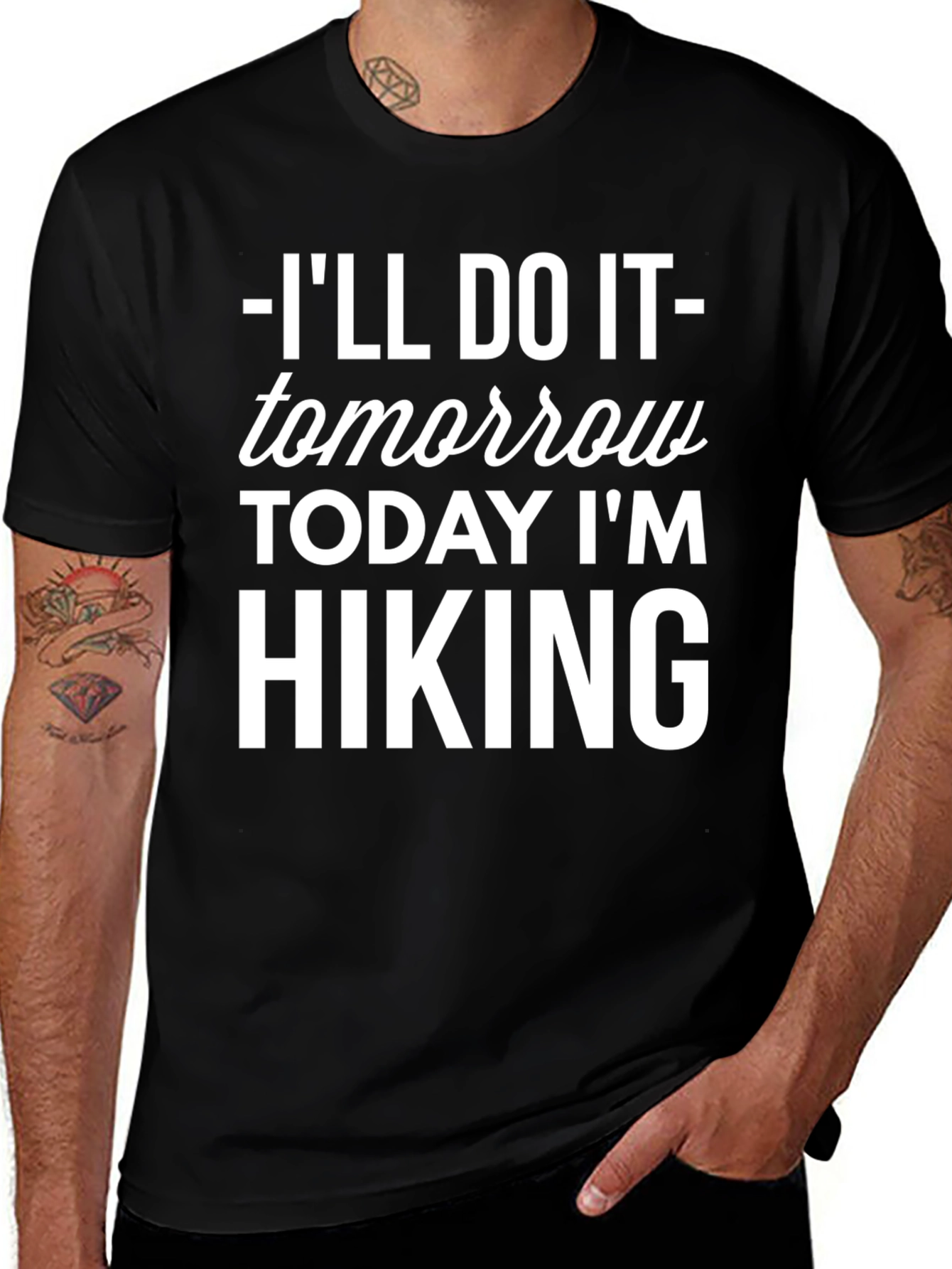 Variant 25 of Hiking Tomorrow T-Shirt - Funny Hiking Shirt