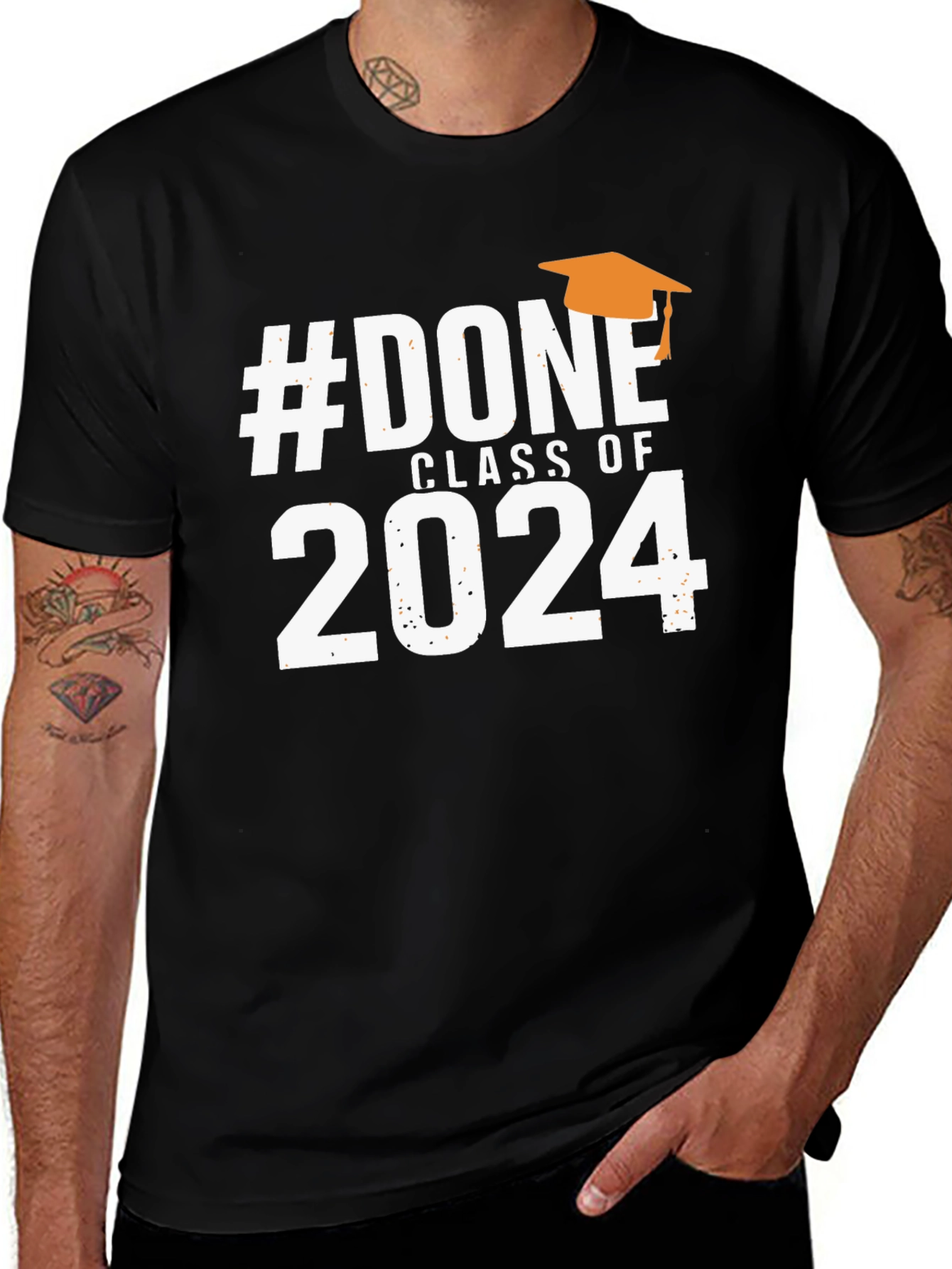 Variant 24 of Done Class of 2024 Graduation T-Shirt