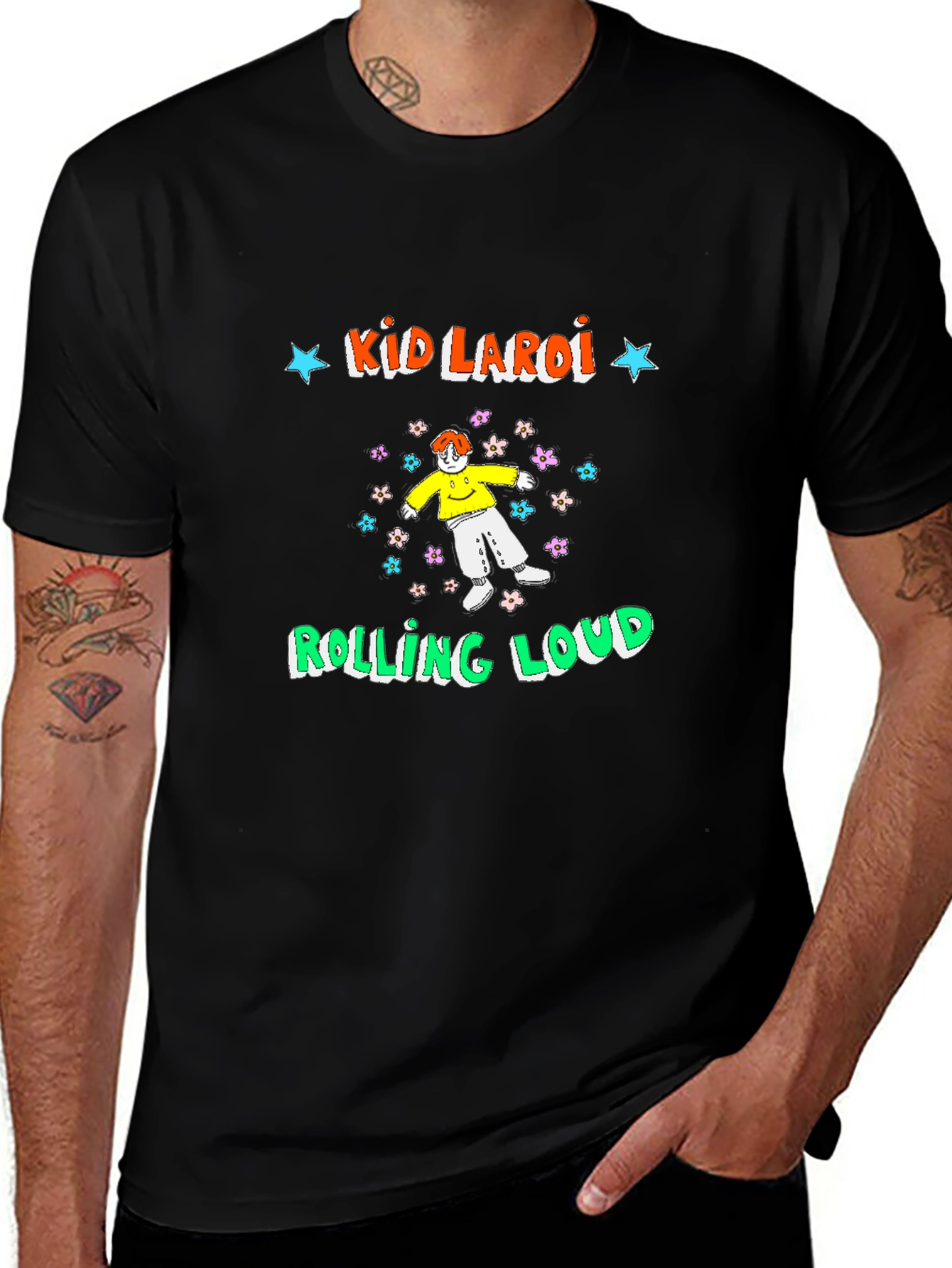 Kid Laroi Rolling Loud Graphic T-Shirt