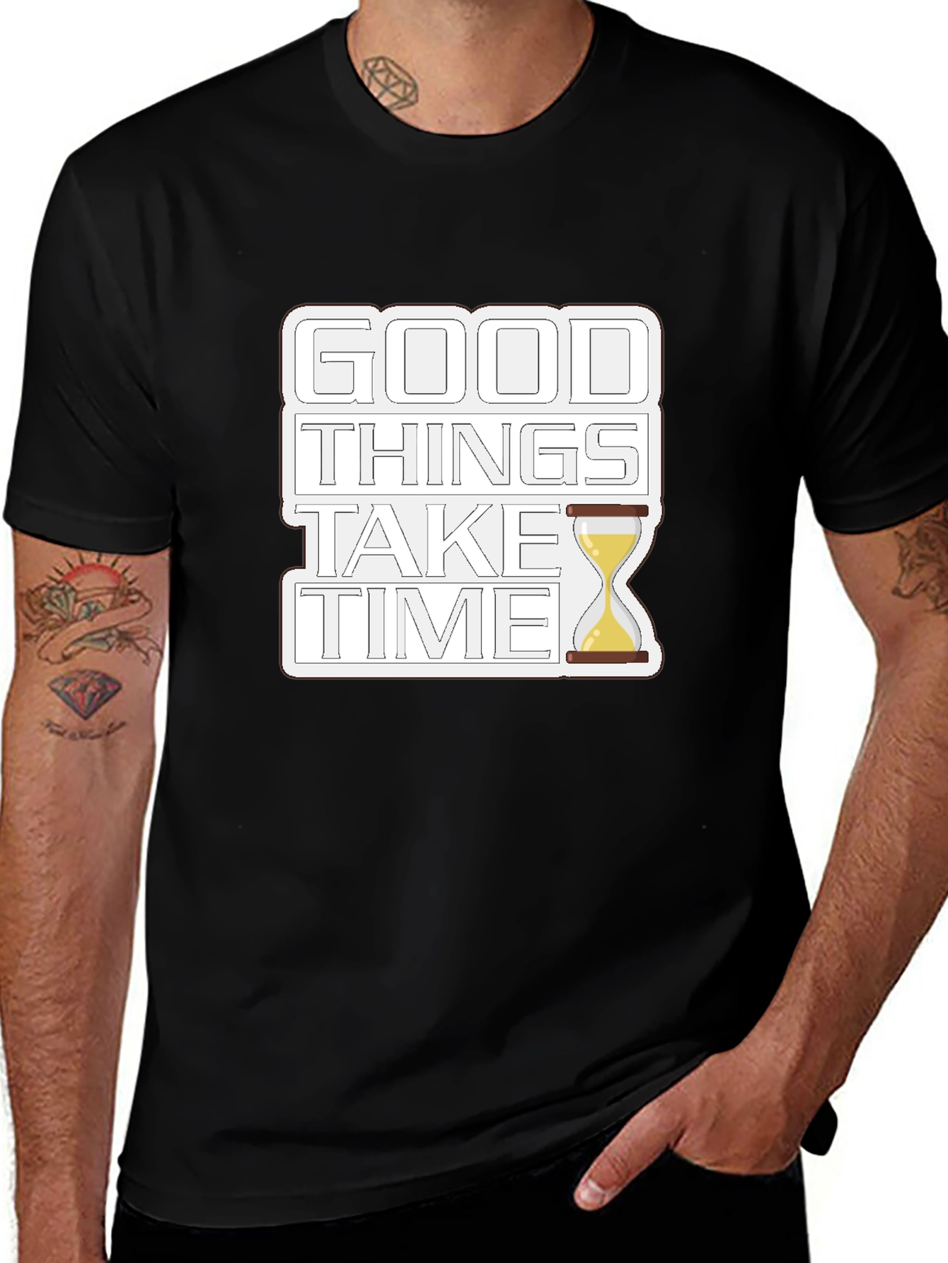 Variant 16 of Good Things Take Time Graphic T-Shirt