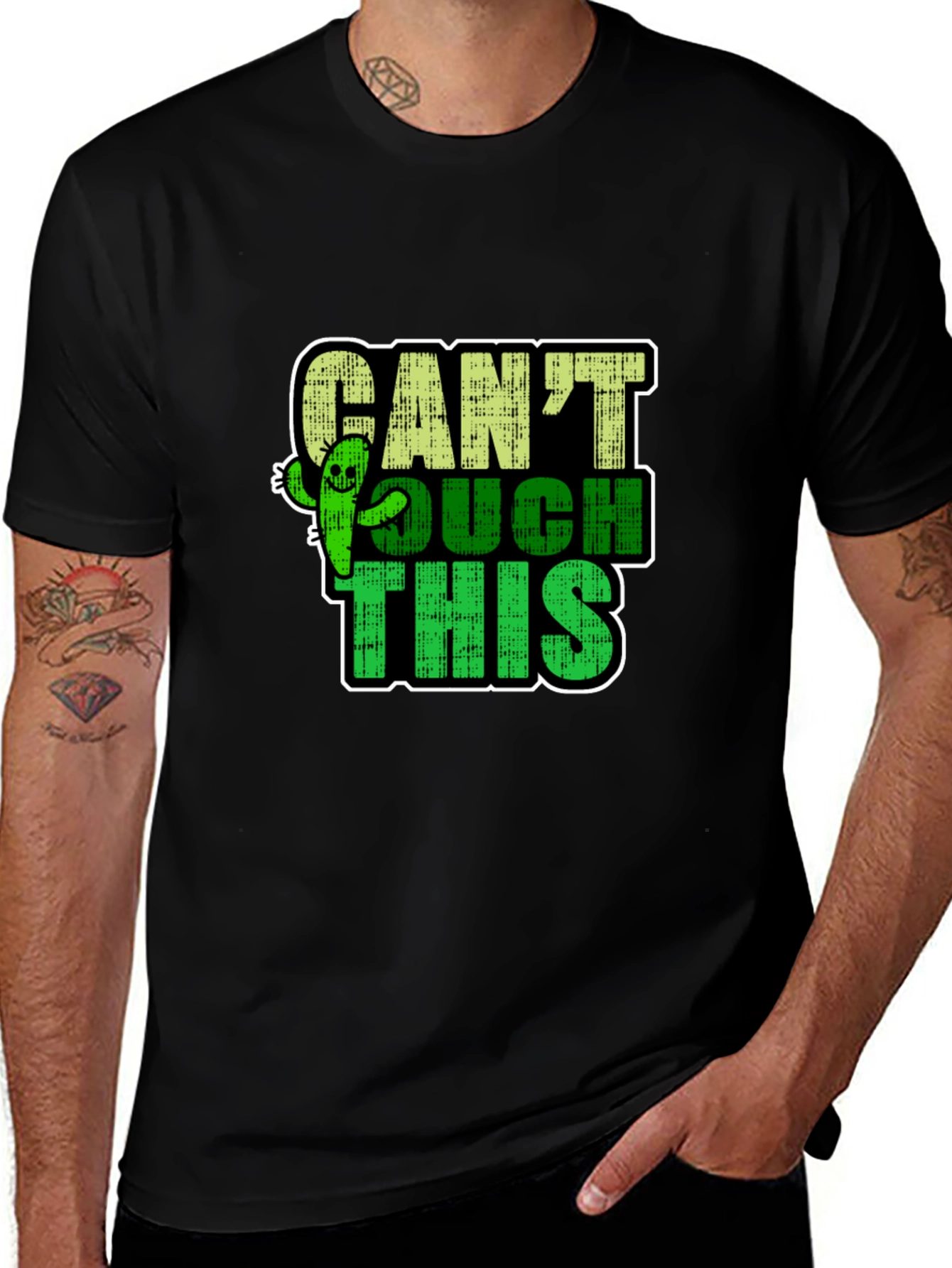 Variant 17 of Can't Touch This Cactus T-Shirt