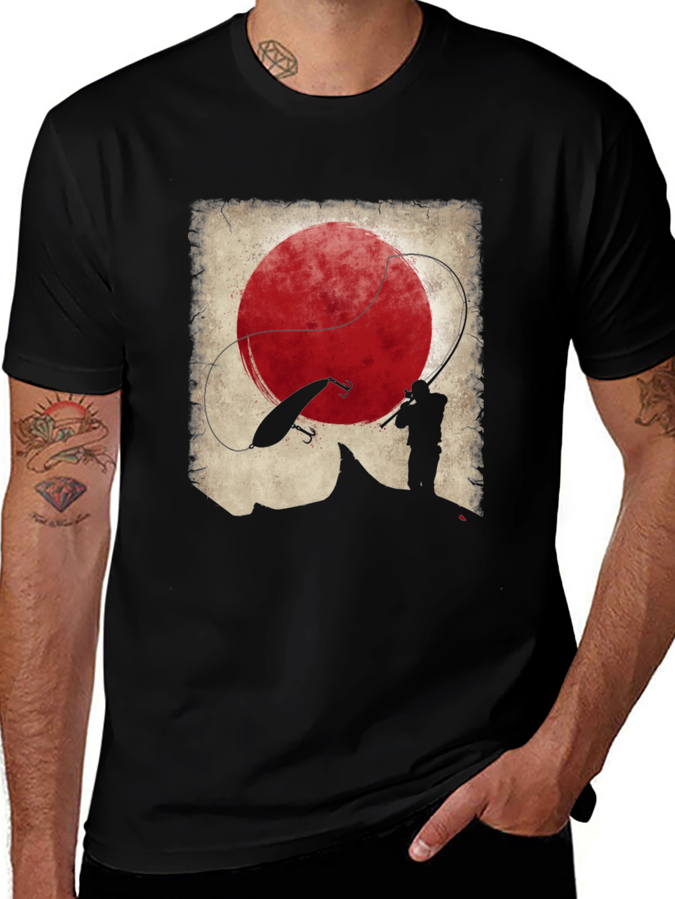 Fisherman T-Shirt - Silhouette Japan Style
