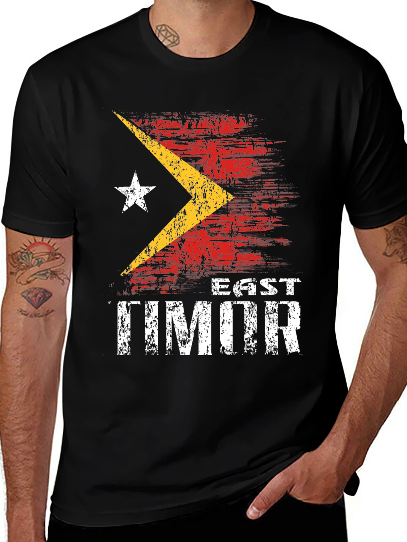 East Timor Flag T-Shirt