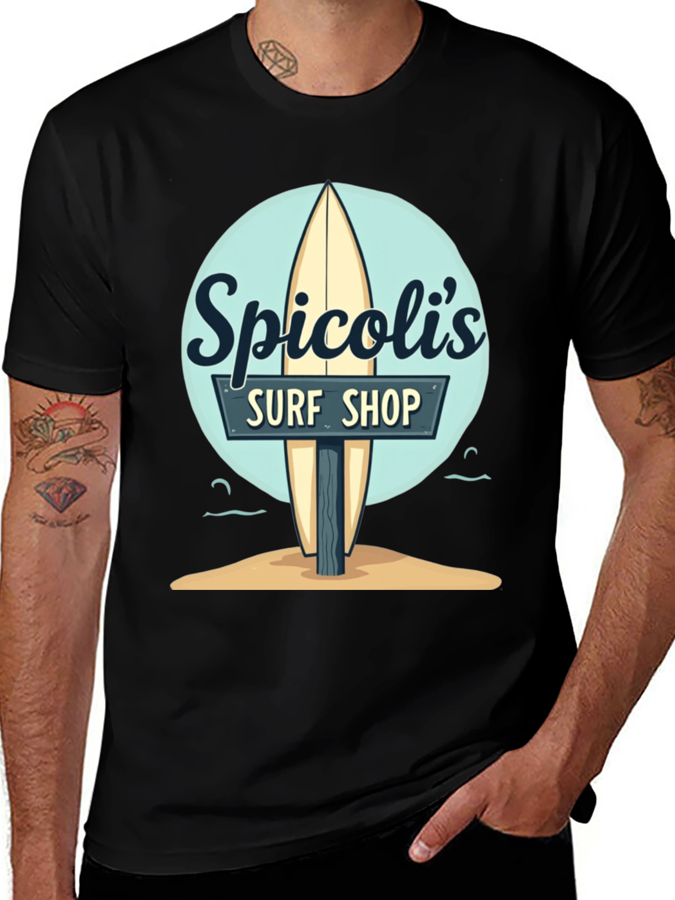 Variant 2 of Spicoli's Surf Shop Graphic Tee