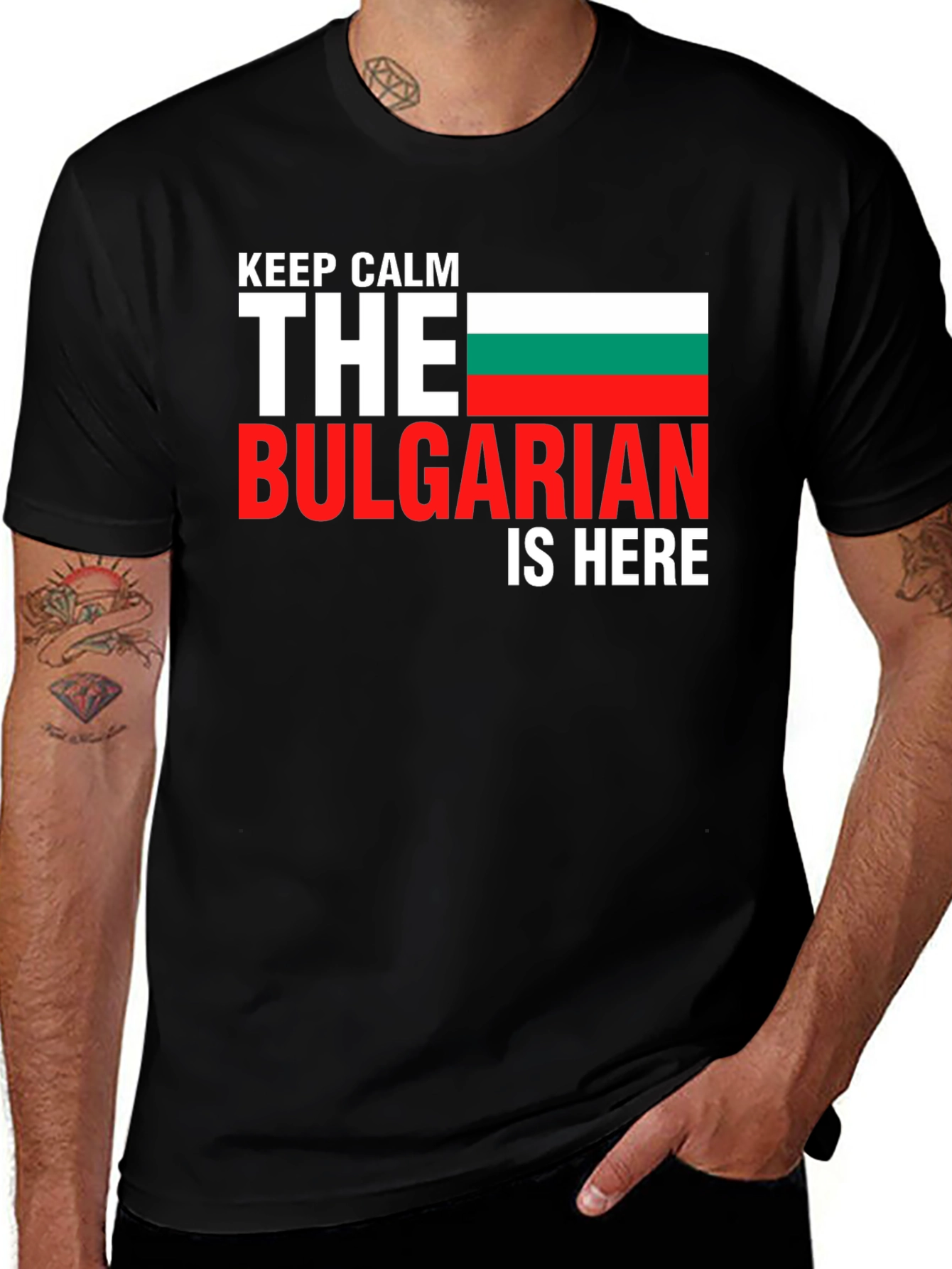 Keep Calm Bulgarian Is Here T-Shirt
