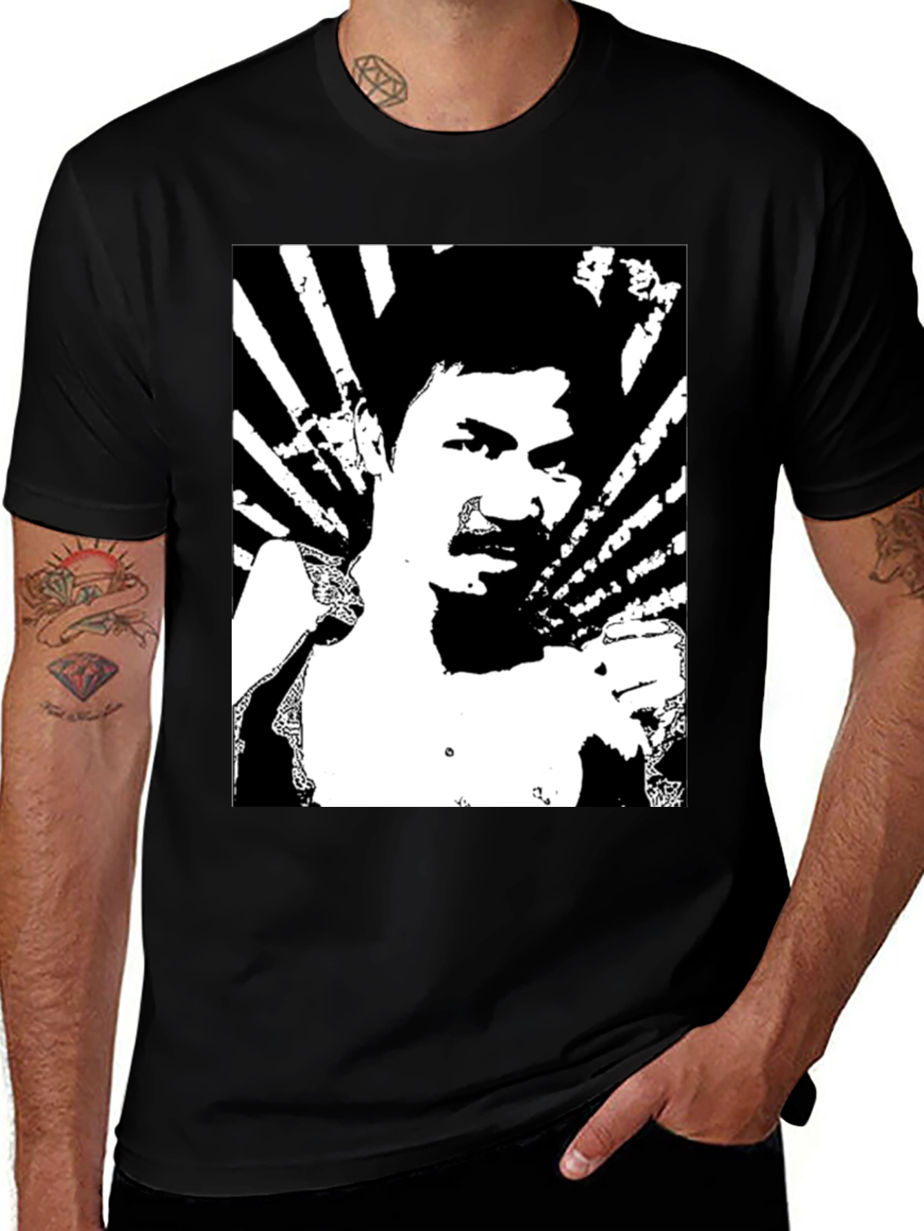 Variant 29 of Black Pacquiao Graphic Tee