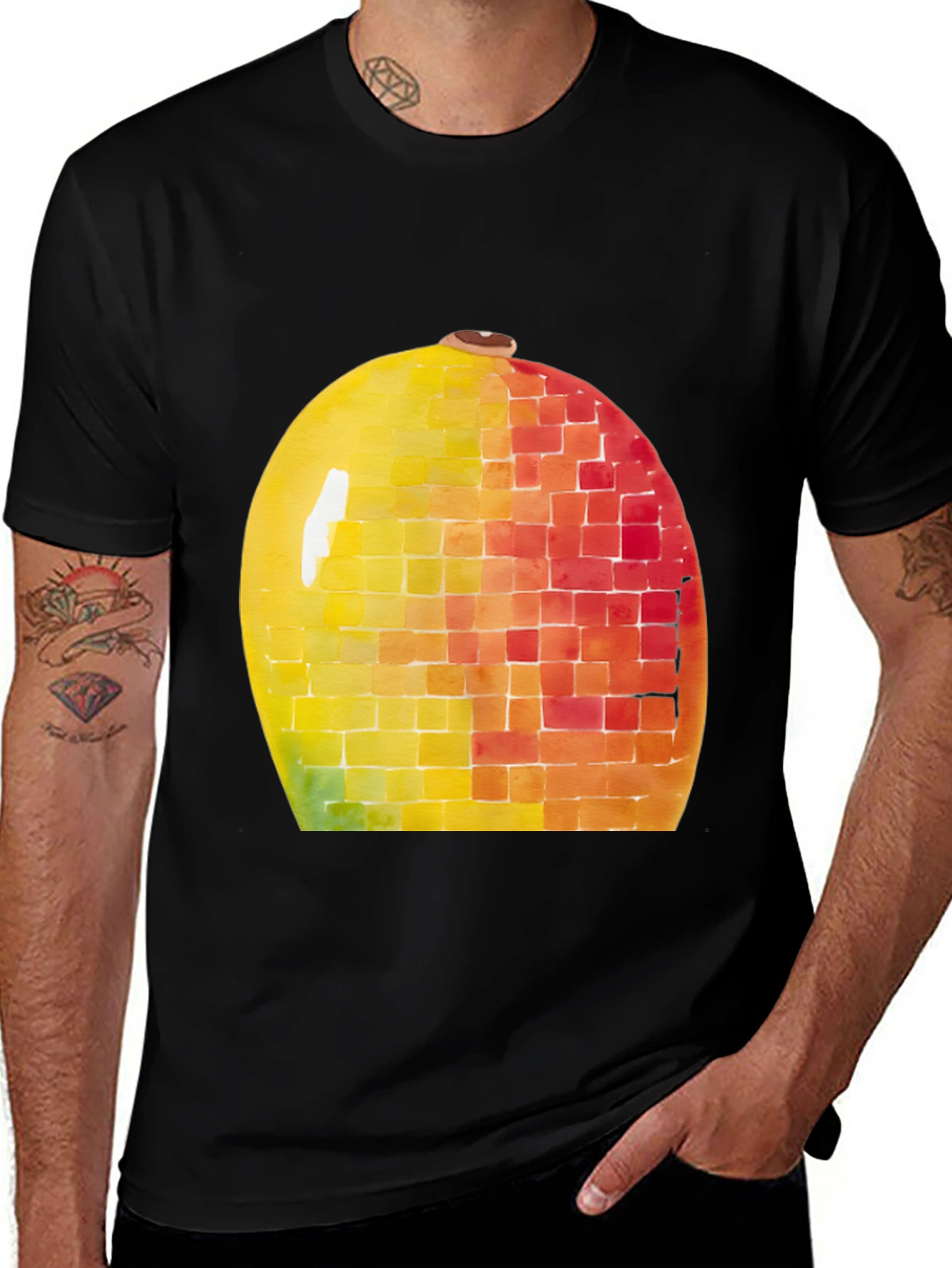 Variant 28 of Retro Disco Ball Graphic Tee - Party Ready