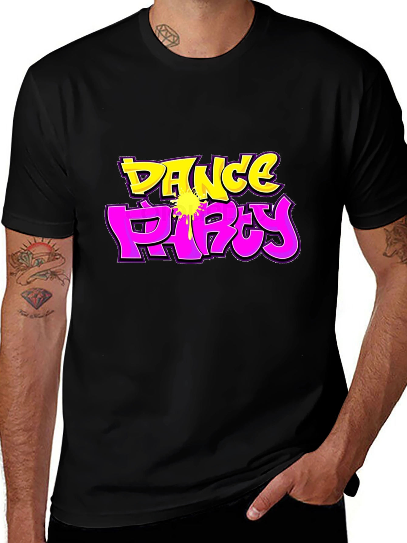 Variant 22 of Dance Party Graphic T-Shirt
