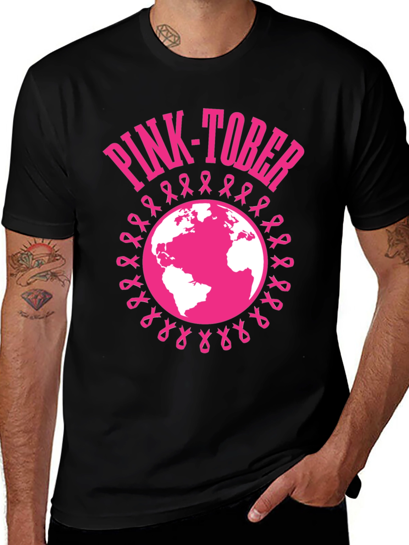 Pink-tober Breast Cancer Awareness T-Shirt