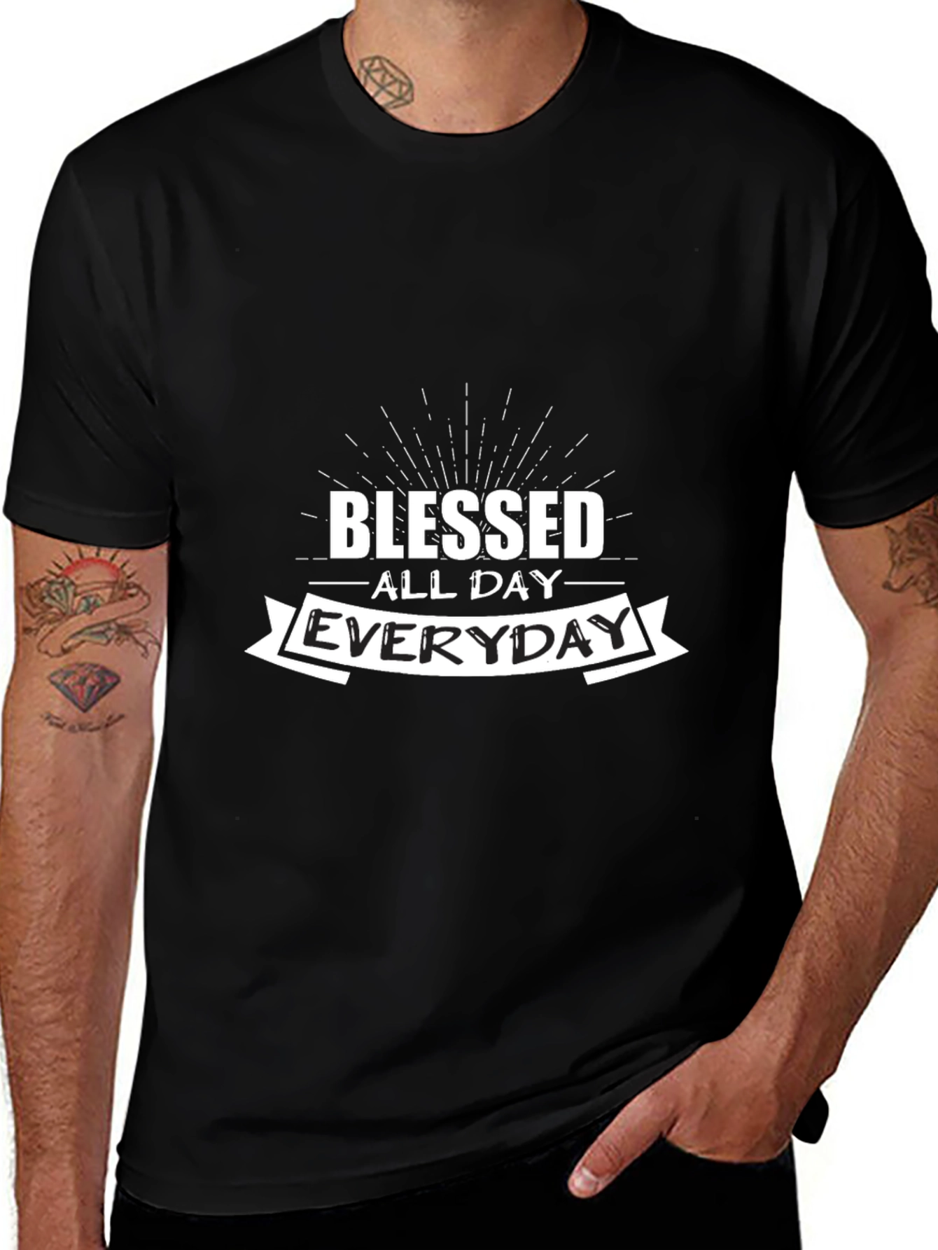 Variant 15 of Blessed All Day Everyday Graphic Tee