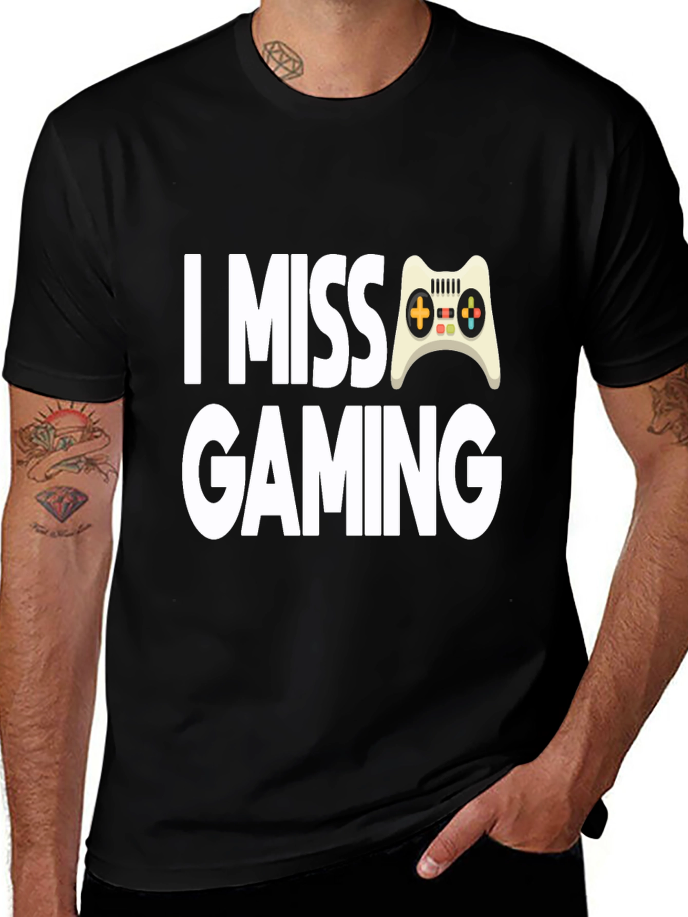 I Miss Gaming T-Shirt - Gamer Nostalgia Tee