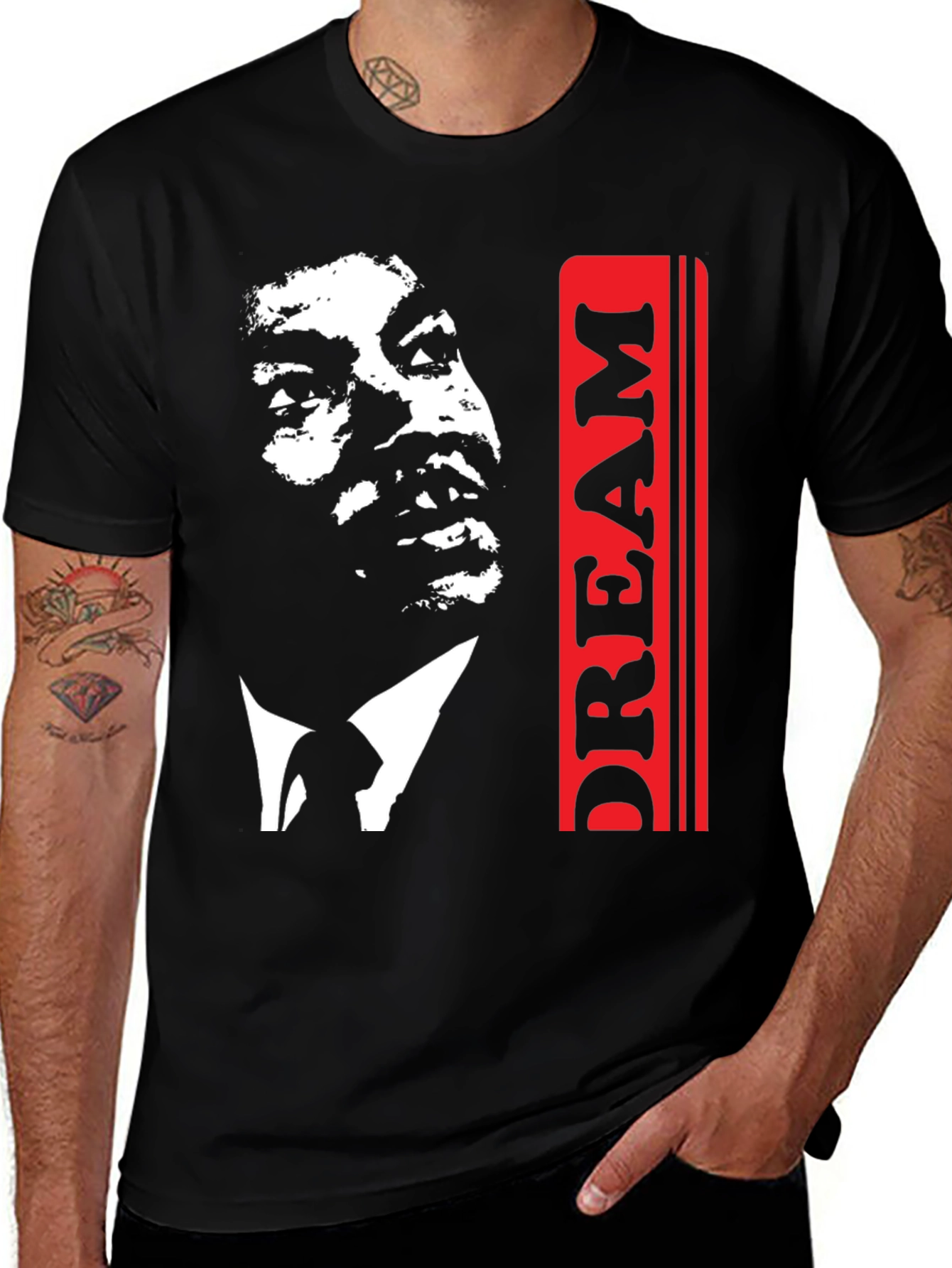 Variant 30 of Dream Graphic Tee - Black