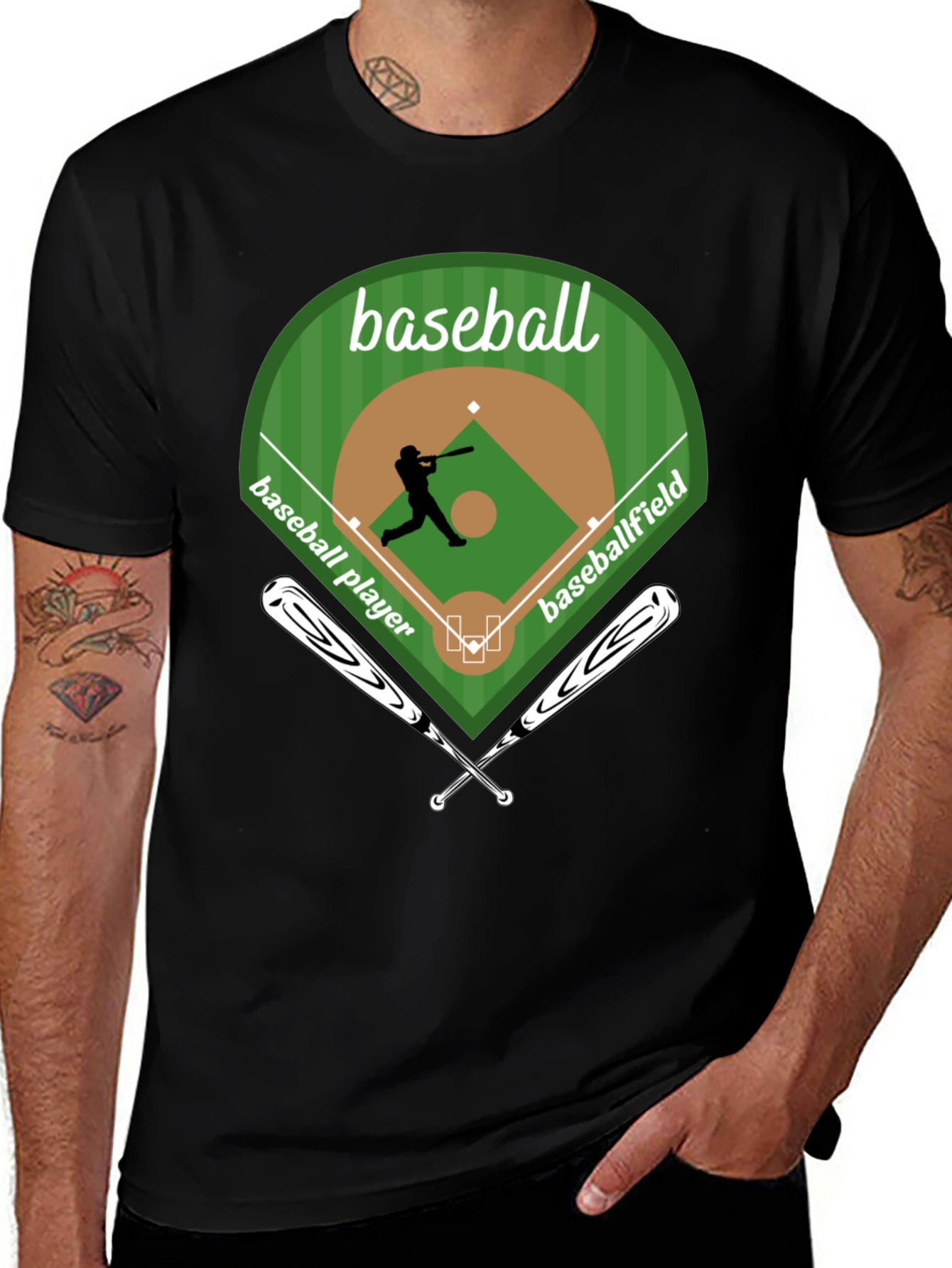 Variant 29 of Baseball Player T-Shirt