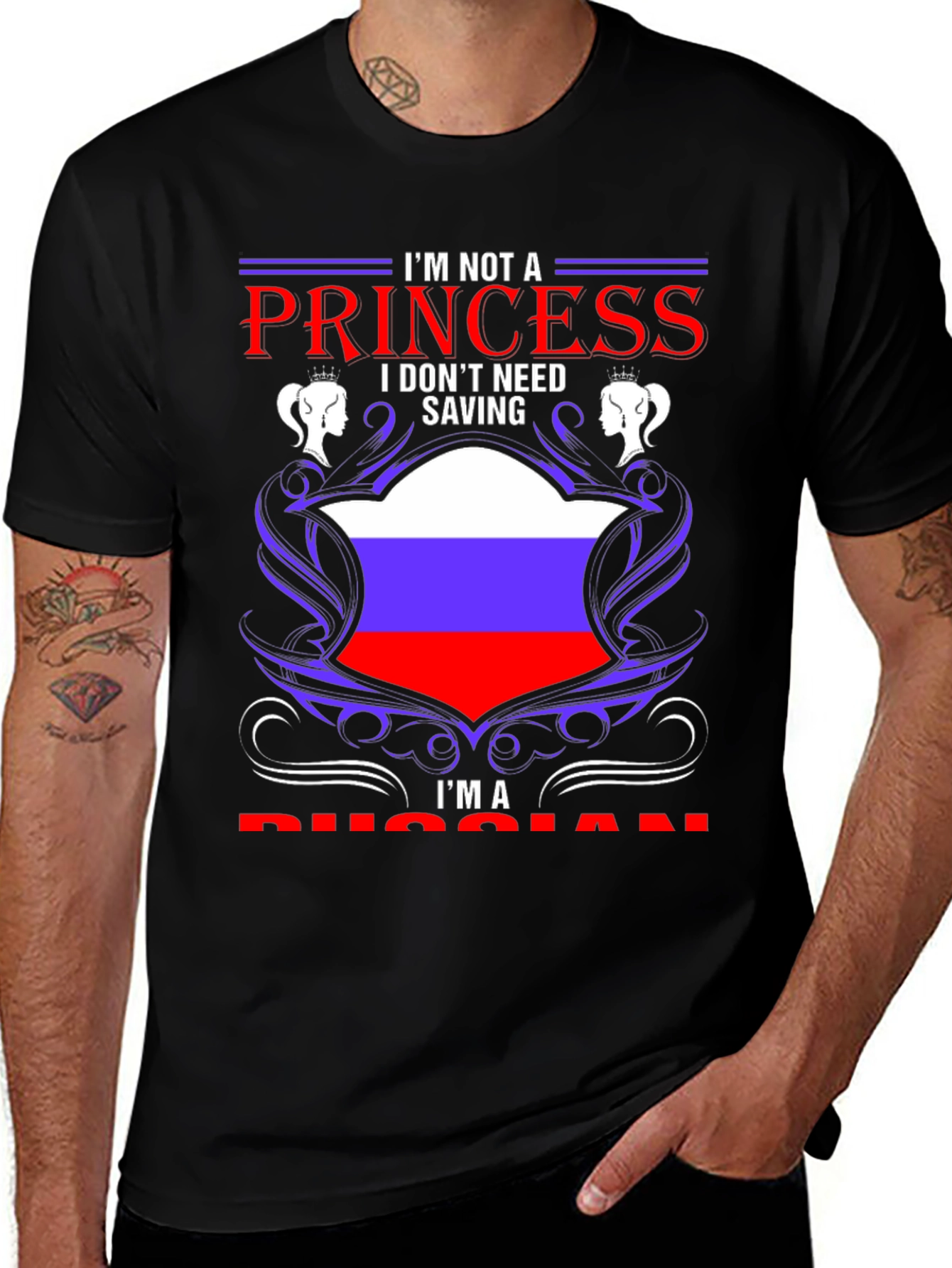 Variant 30 of Russian Princess Graphic Tee