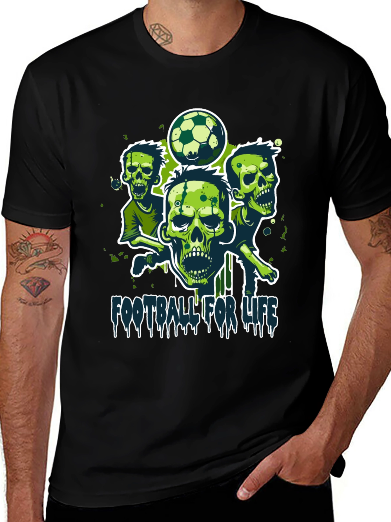 Zombie Football T-Shirt - Football for Life!