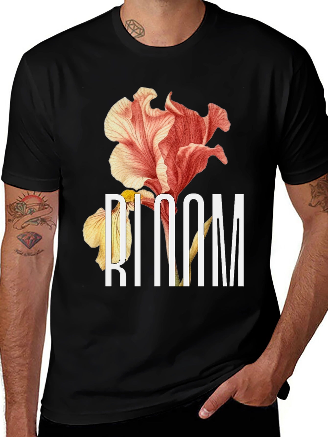 Variant 24 of Bloom Flower Graphic T-Shirt