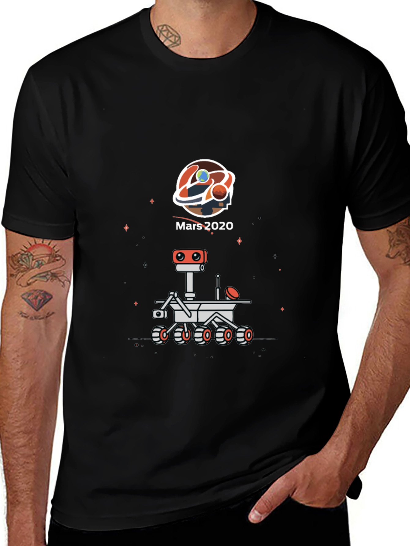 Mars 2020 Rover Graphic T-Shirt