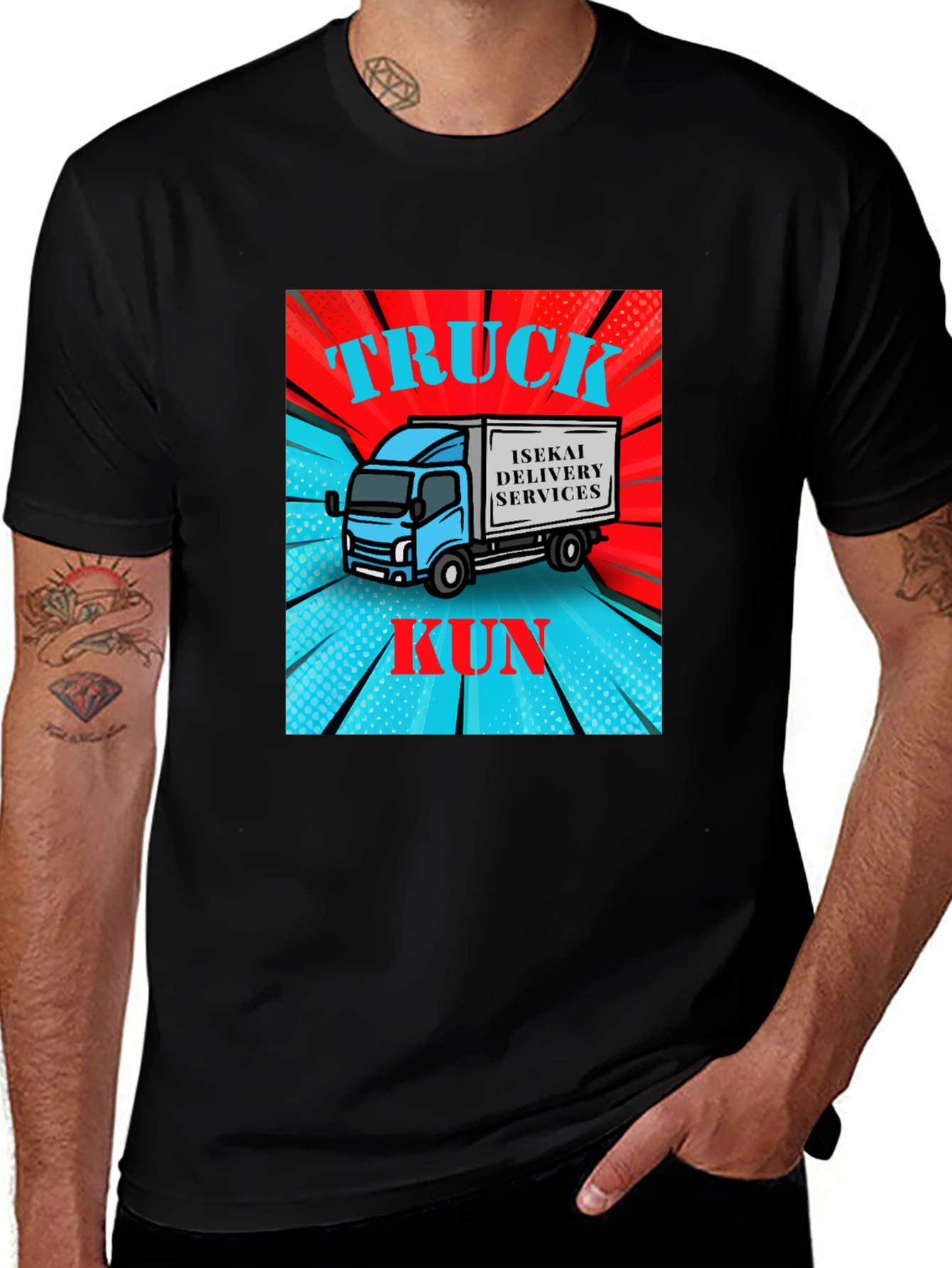 Variant 29 of Isekai Truck-Kun Delivery Services T-Shirt