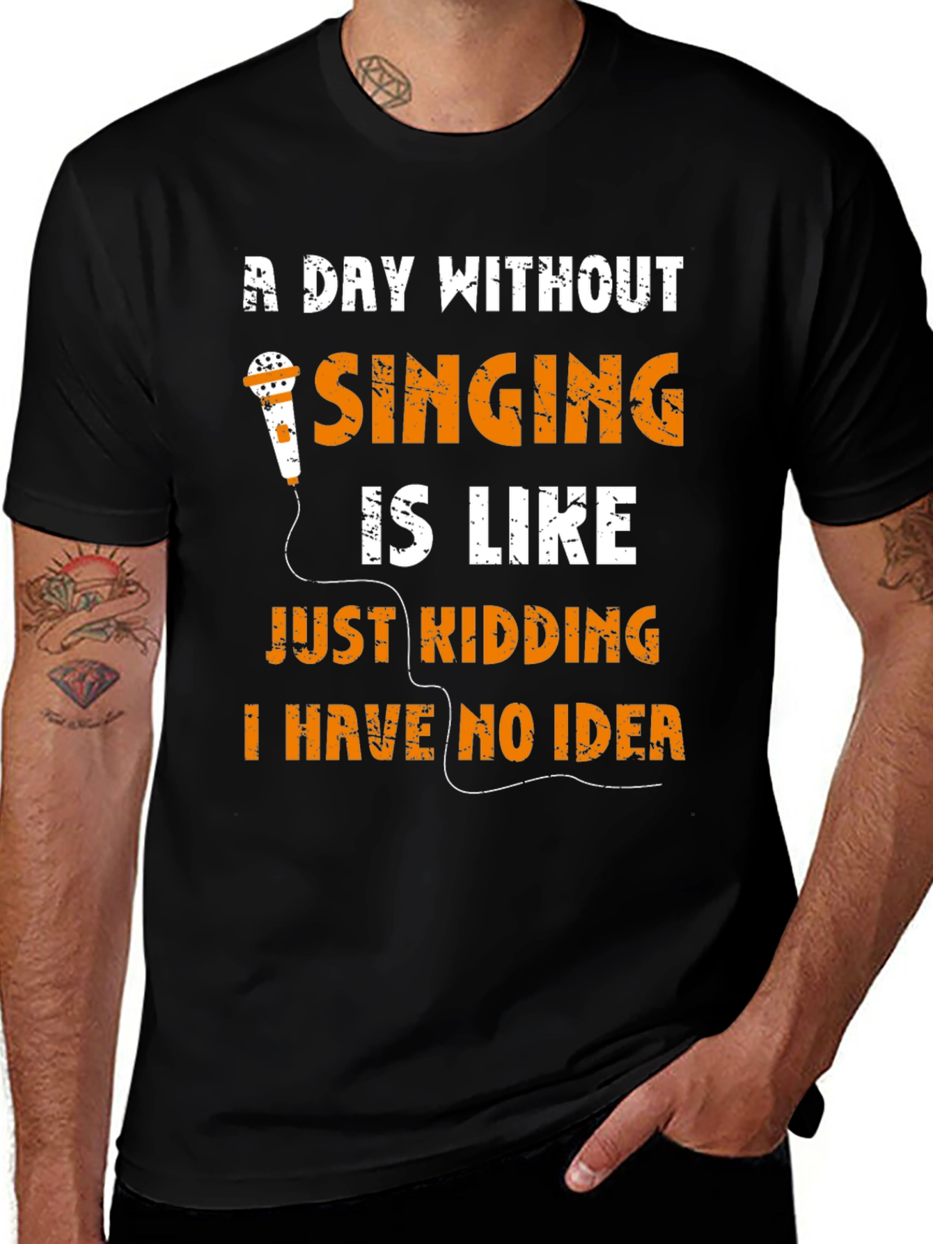 Variant 23 of Singing Humor T-Shirt