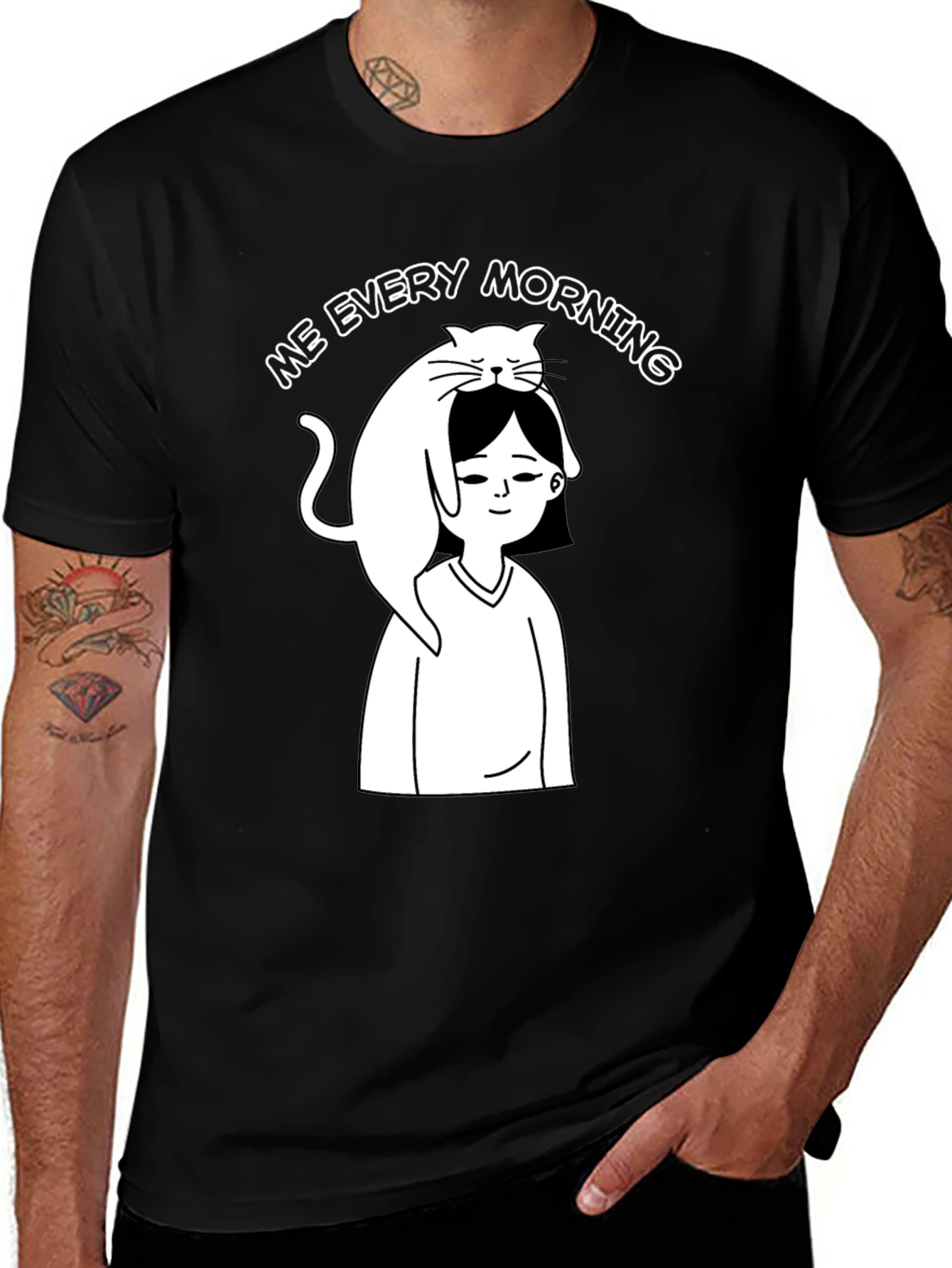 Variant 28 of Every Morning Cat Lover T-Shirt