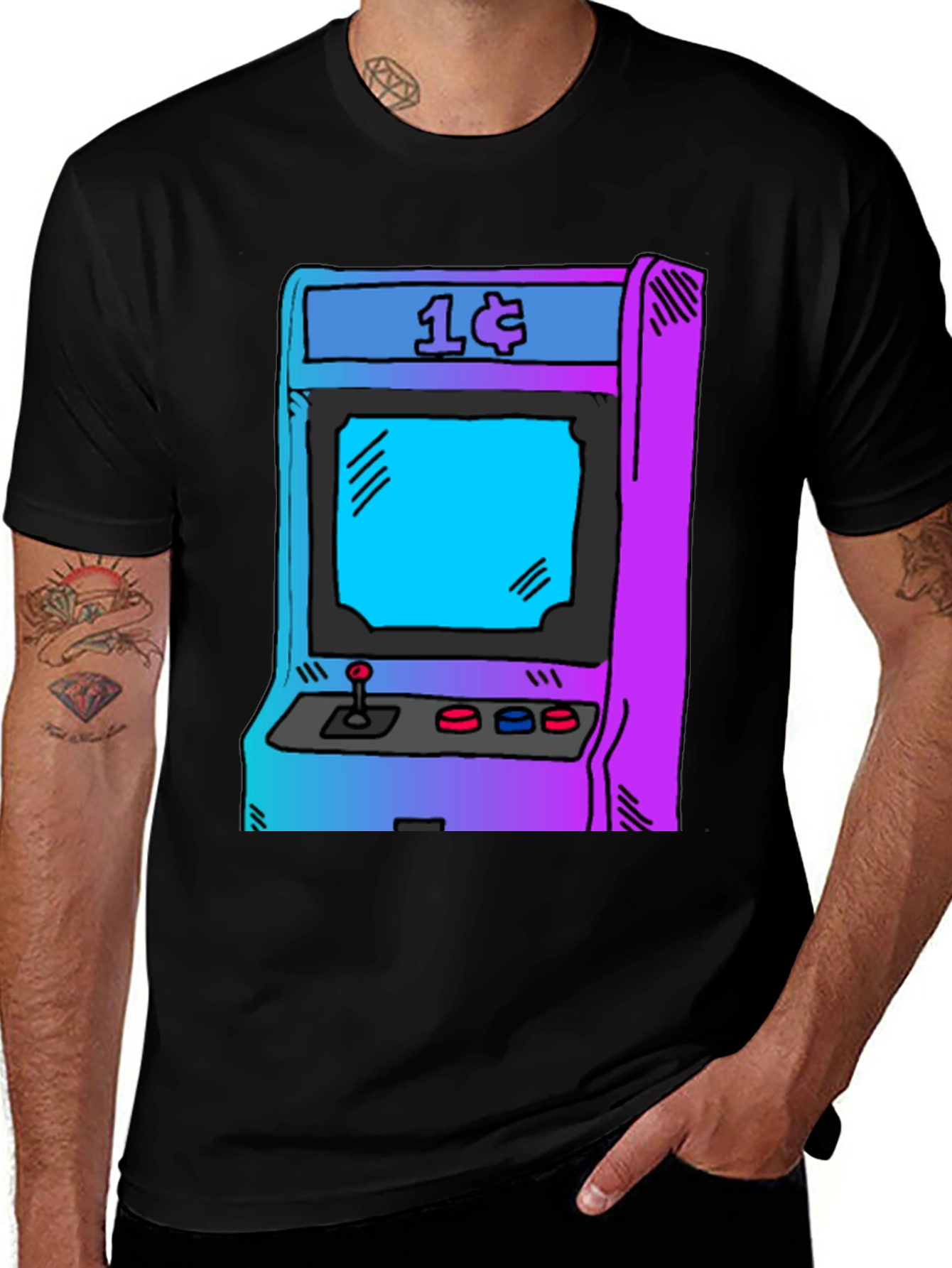 Variant 10 of Retro Arcade Game T-Shirt