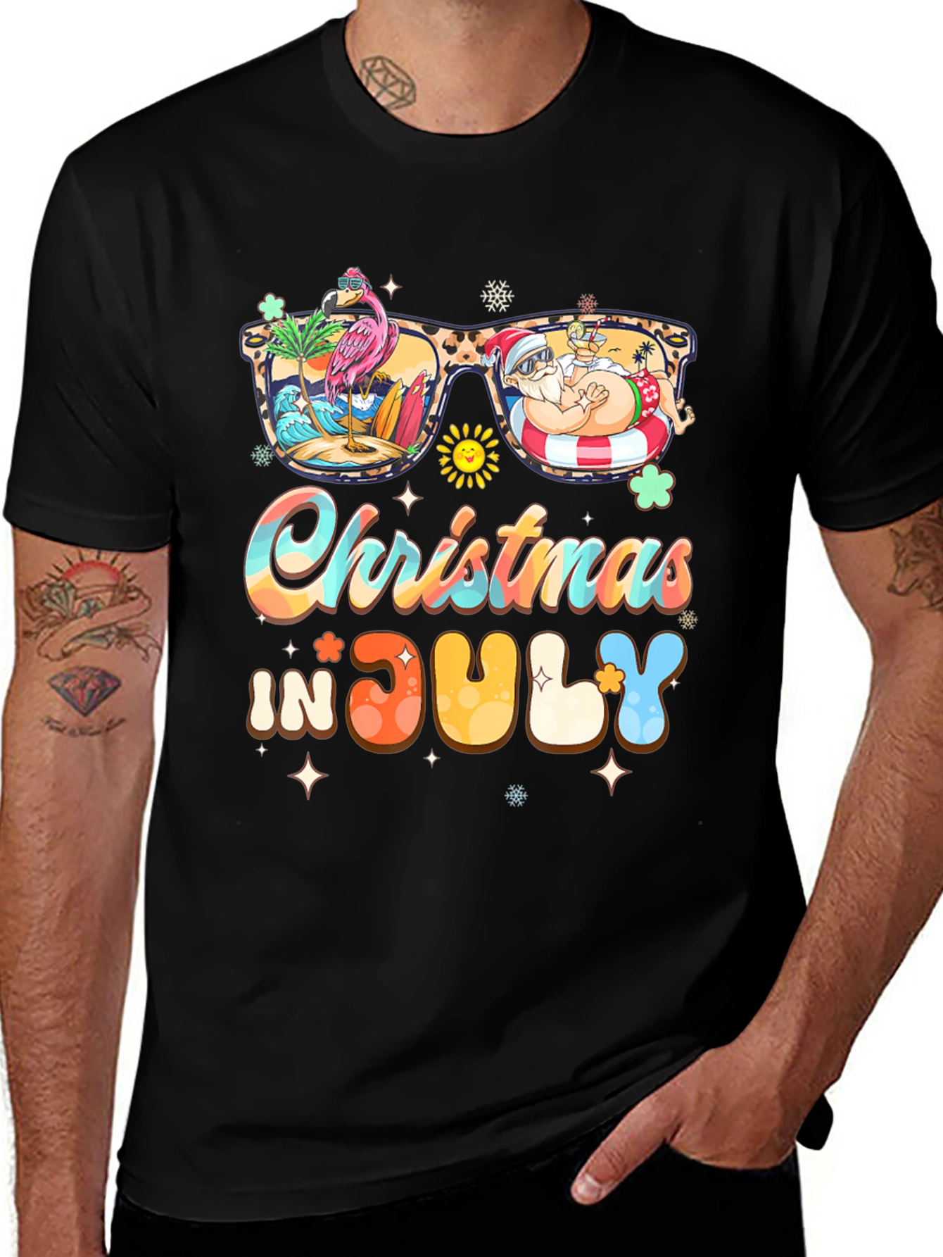 Variant 15 of Christmas in July Graphic Tee