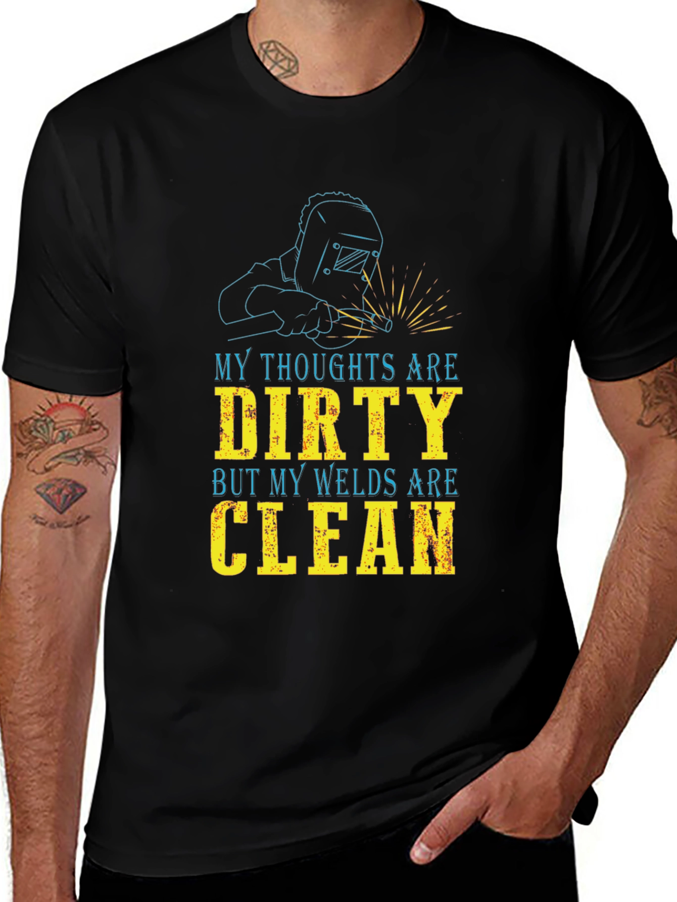 Variant 26 of Dirty Thoughts, Clean Welds T-Shirt