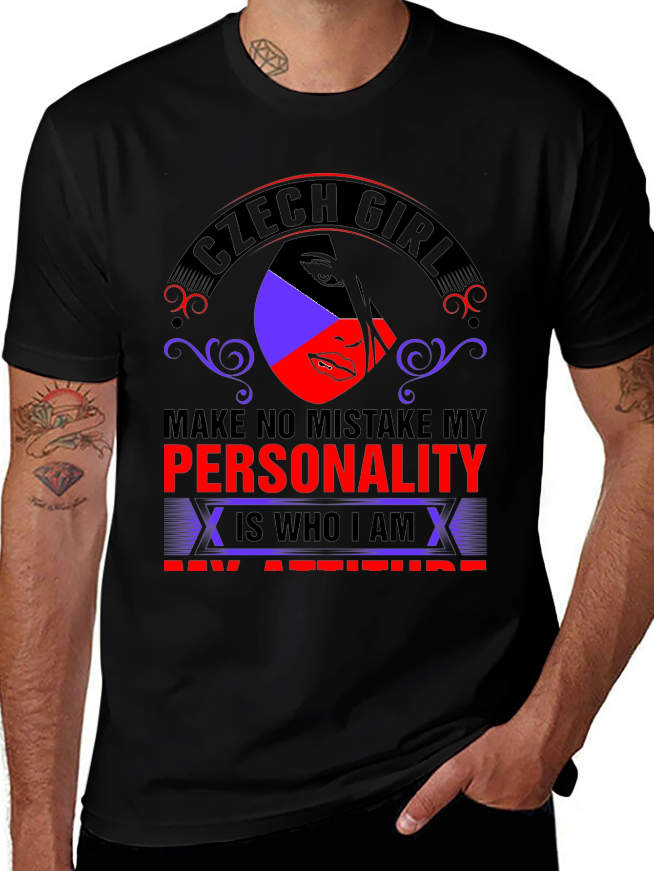 Czech Girl Personality T-Shirt