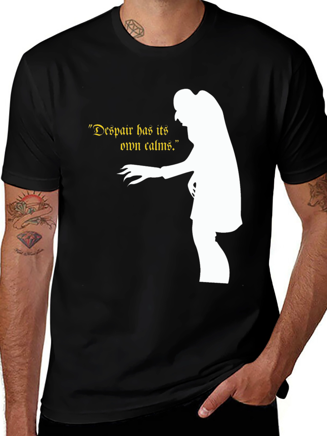 Despair Has Its Own Calms Dracula T-Shirt