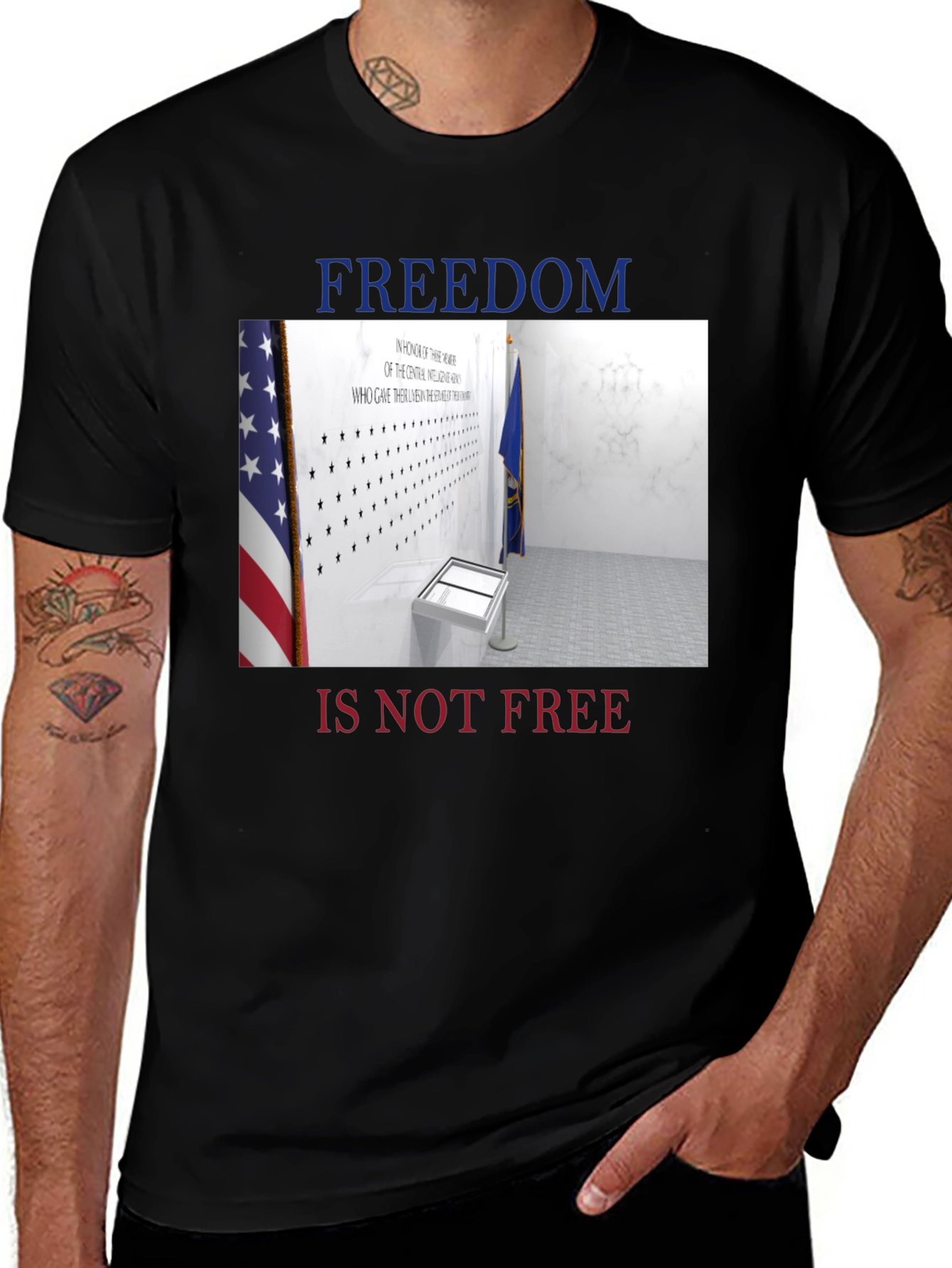 Variant 9 of Freedom Memorial T-Shirt