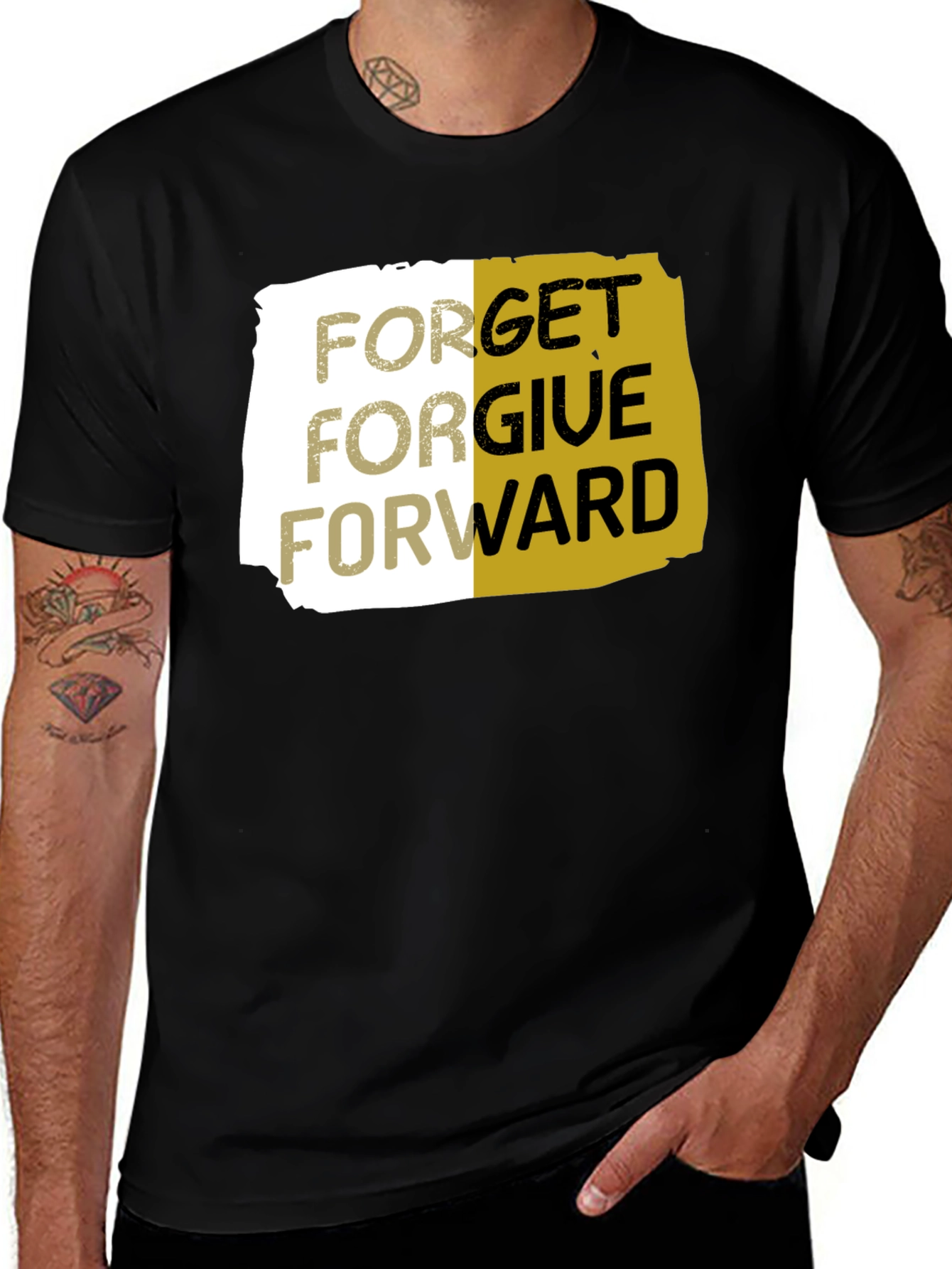Variant 4 of Forget Forgive Forward Graphic T-Shirt