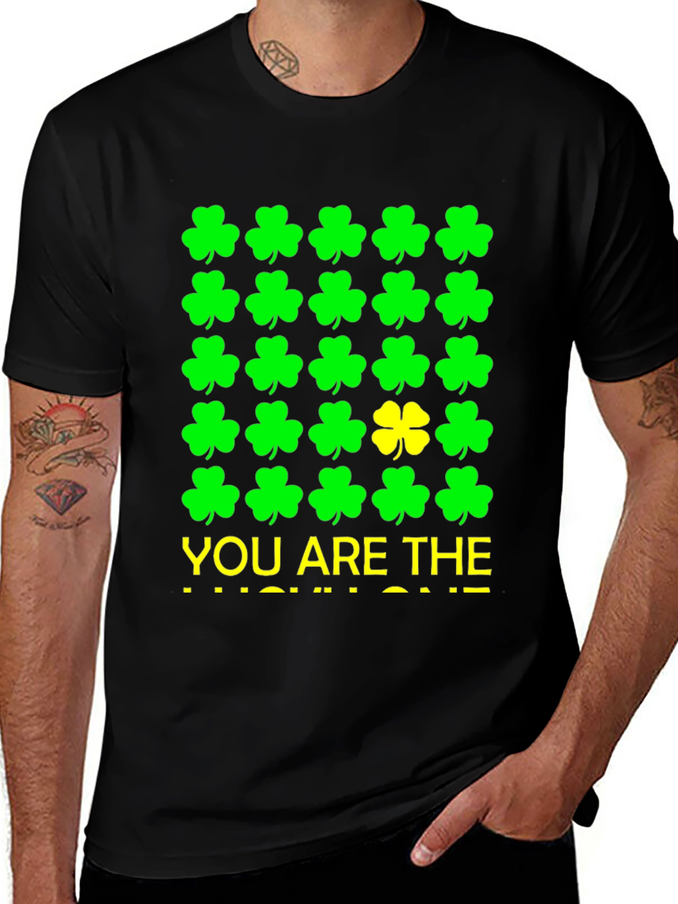 Variant 9 of Lucky Shamrock T-Shirt - St. Patrick's Day