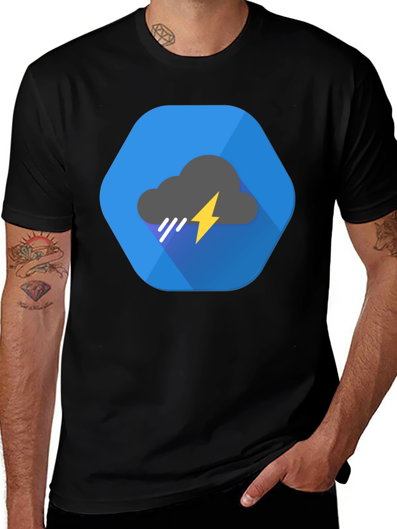 Cloud Storm T-Shirt - Weather Geek Style