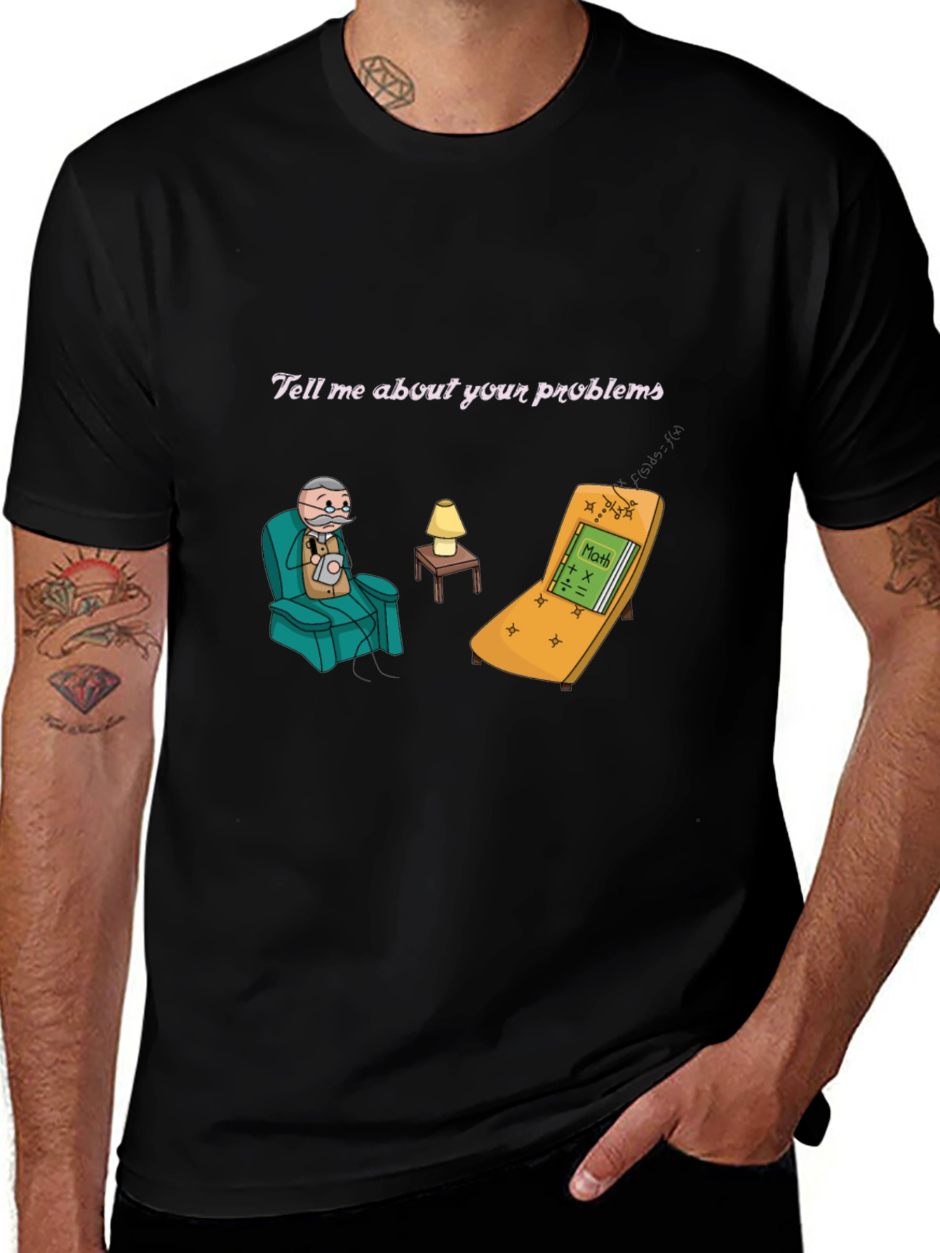 Variant 21 of Math Problems Therapy T-Shirt