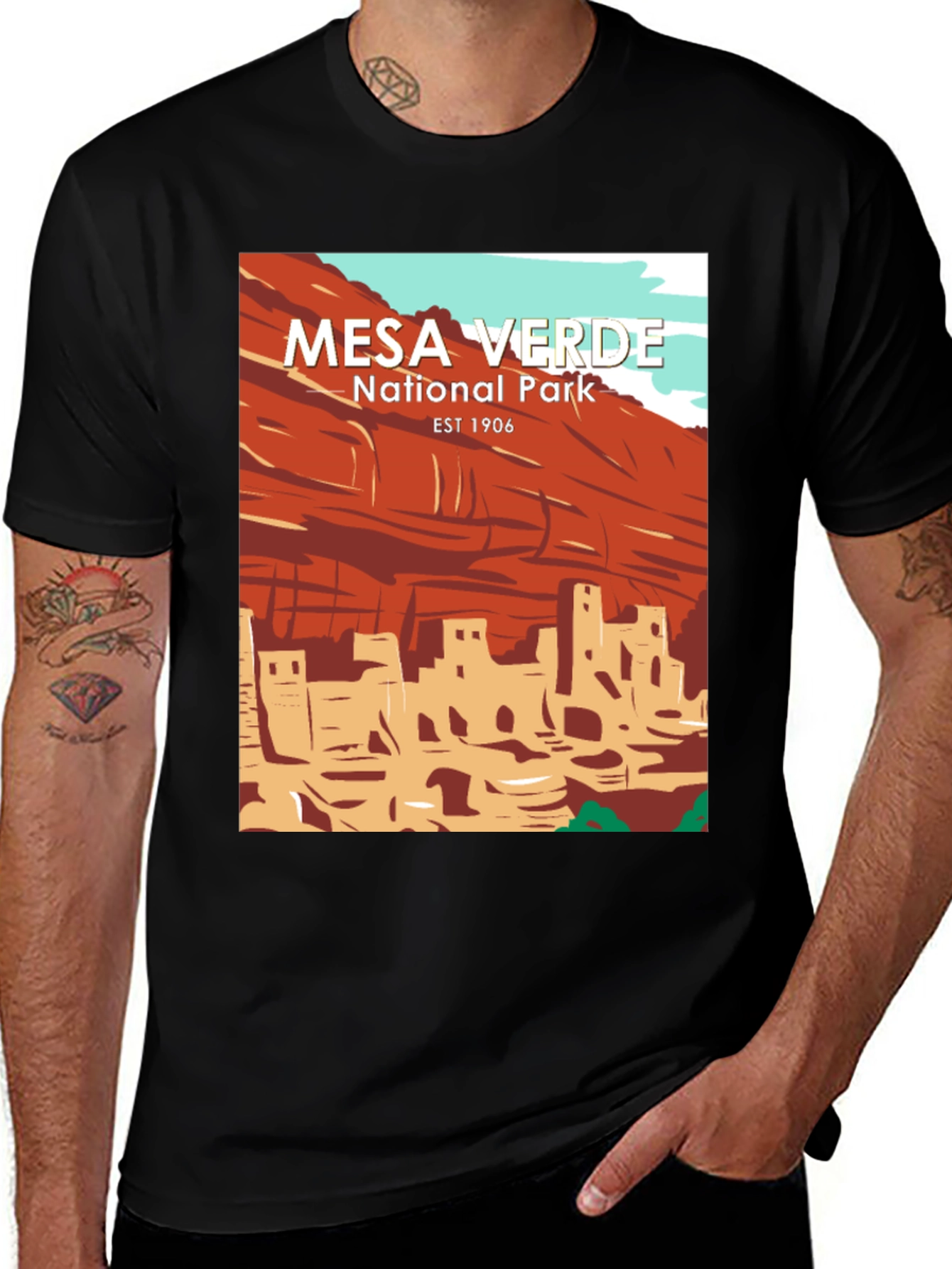 Mesa Verde National Park Graphic T-Shirt